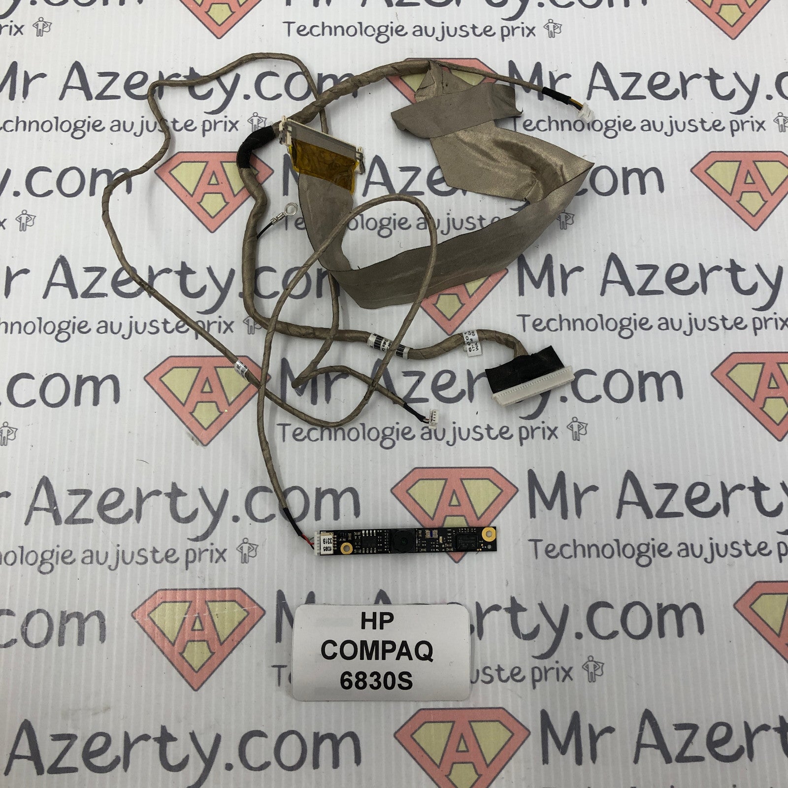 Nappe / connecteur écran + webcam - HP COMPAQ 6830S