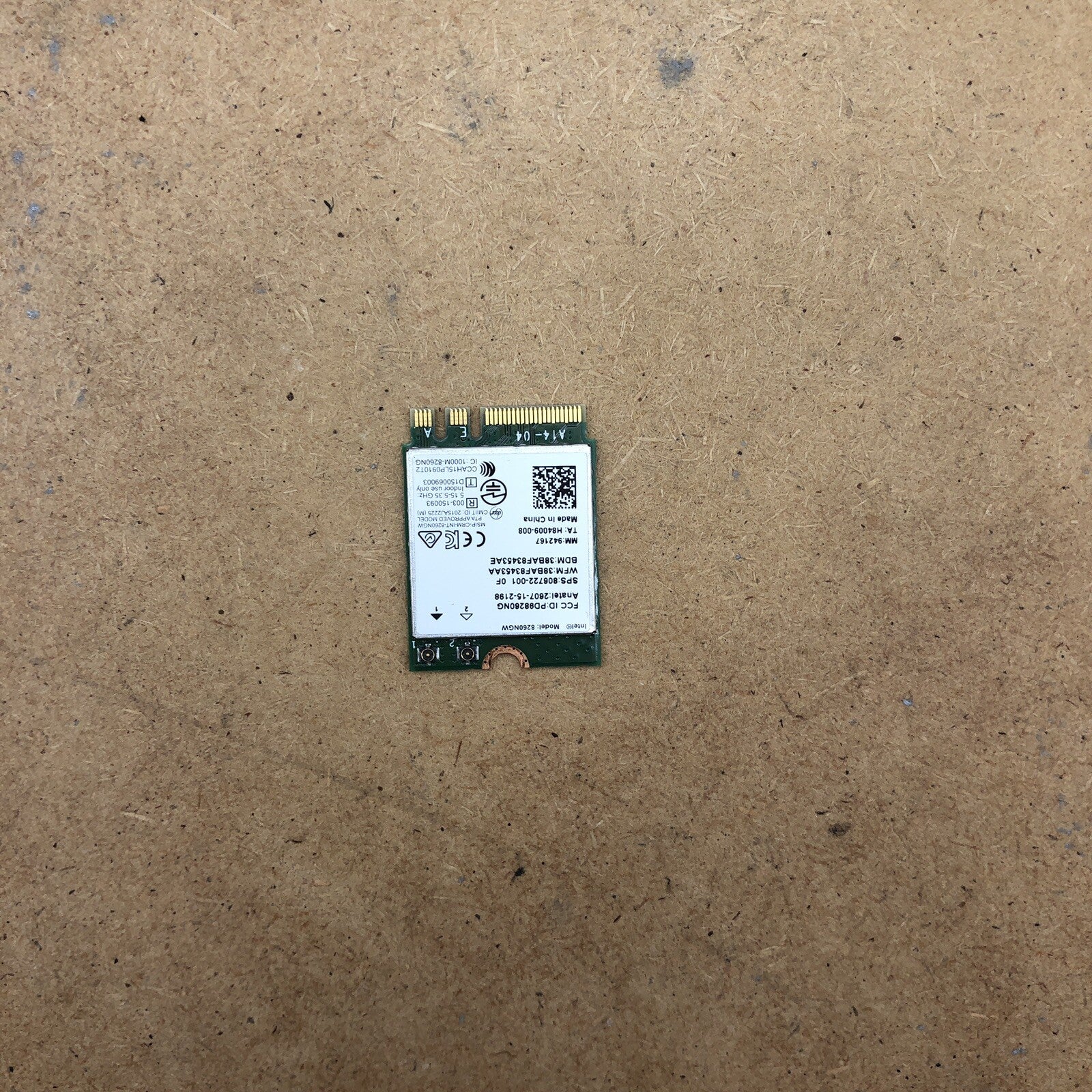 Carte wifi - Fujitsu Lifebook u727
