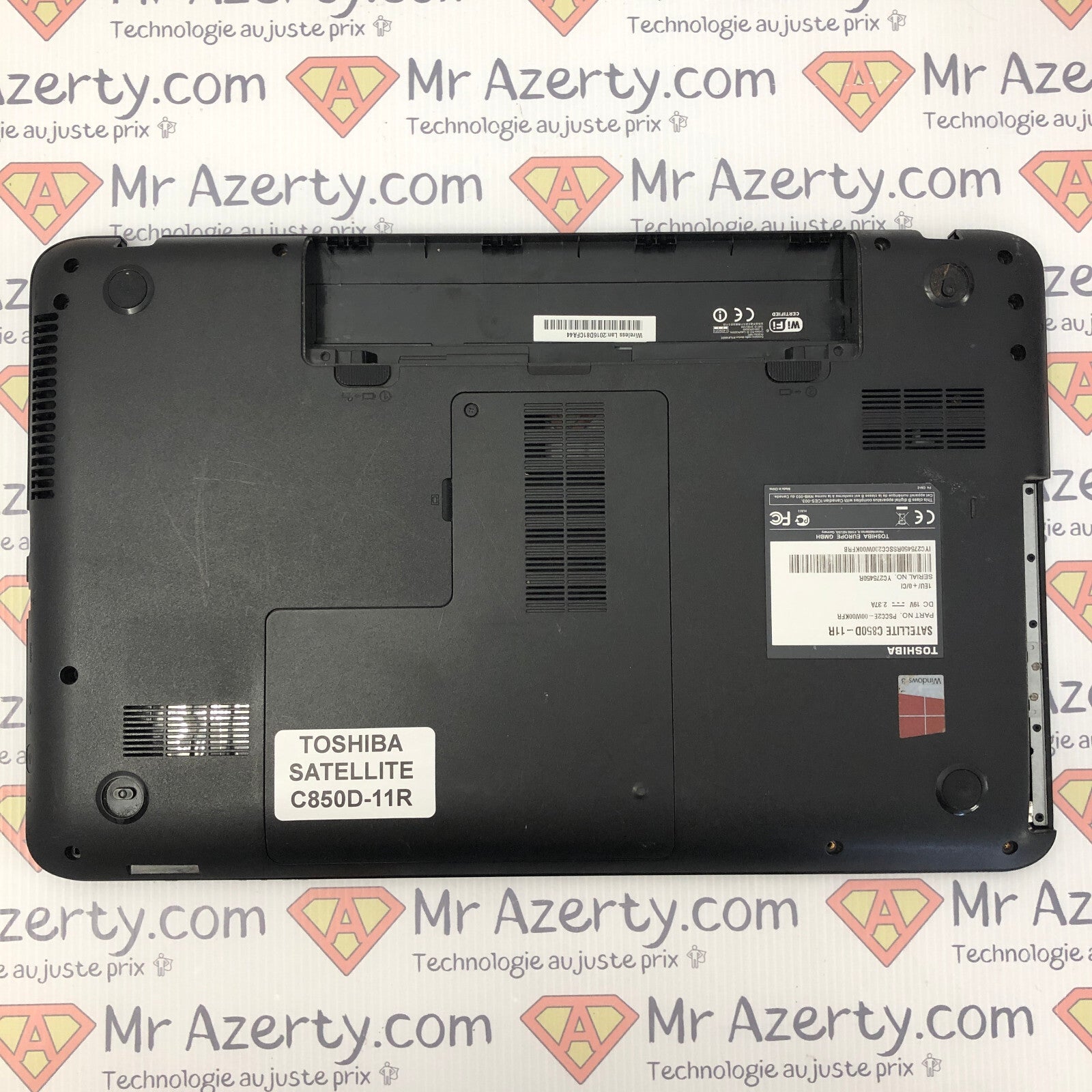 Plasturgie Basse complète - Toshiba Satellite C850D-11R