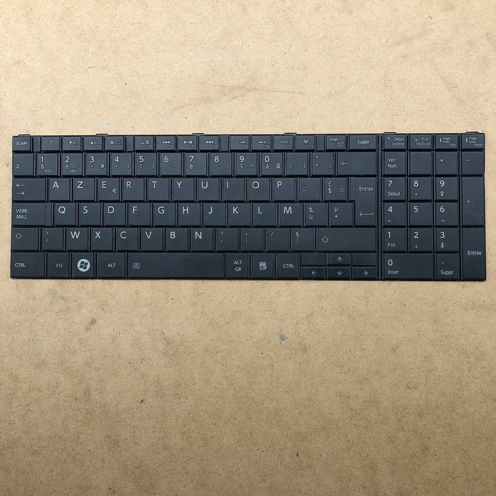 Clavier azerty - MP-11B96FO-528 - Rev : 1.0 - TOSHIBA