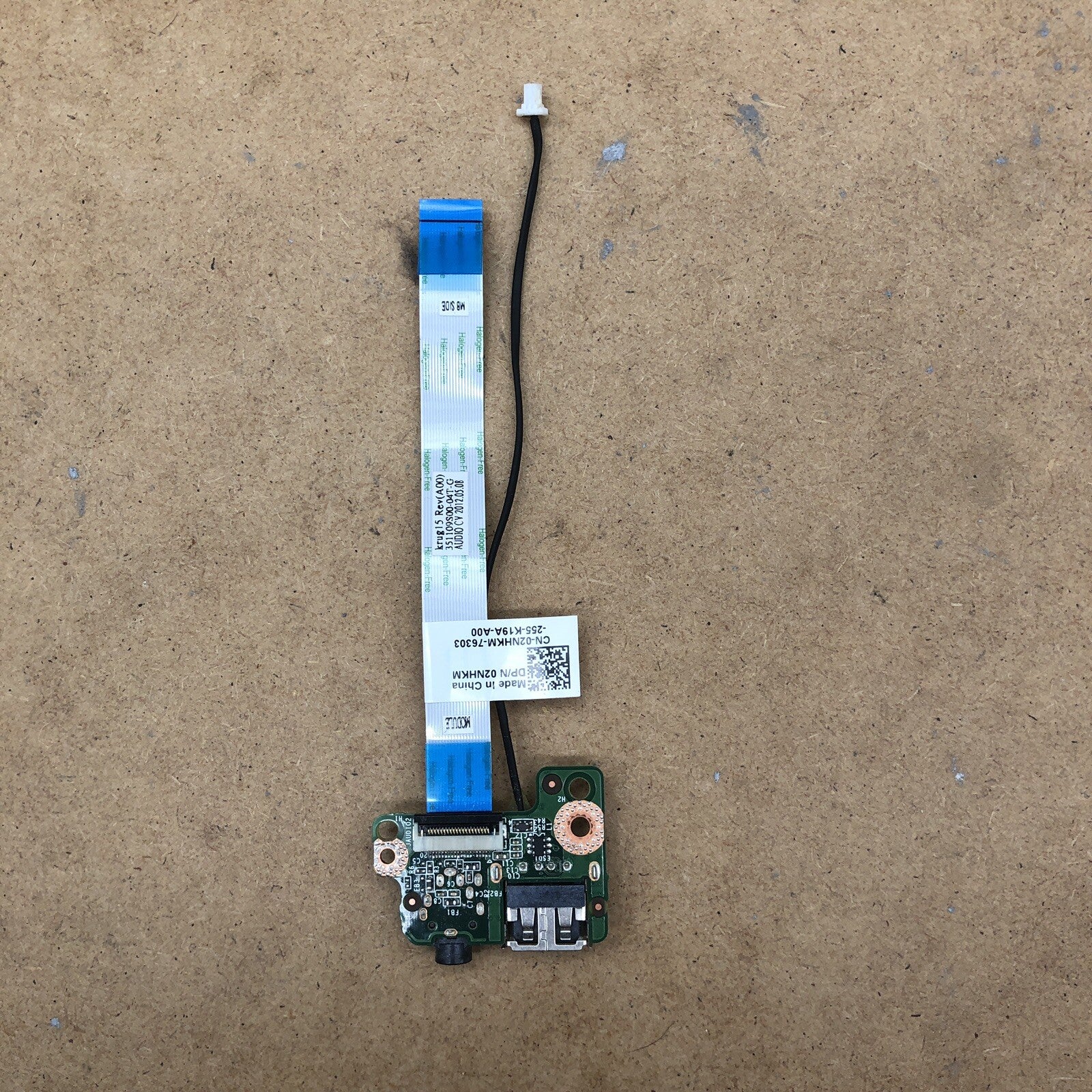 Connecteur USB/Jack - Dell Latitude E5520
