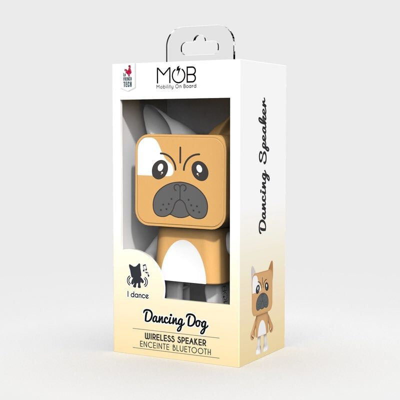 Enceinte Bluetooth MOB Dancing Bulldog Mobility On Board - NEUF