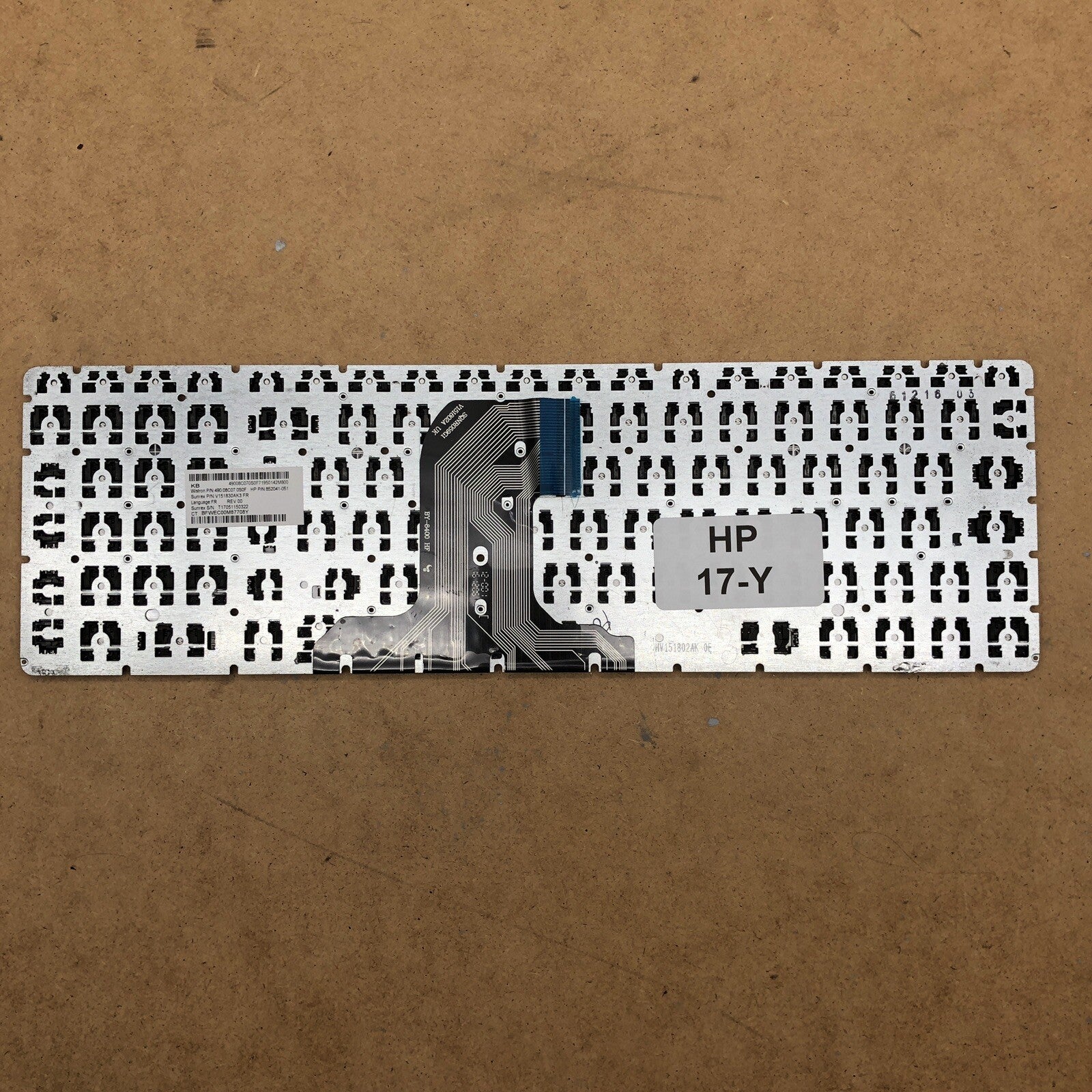 Clavier azerty - HP 17-Y