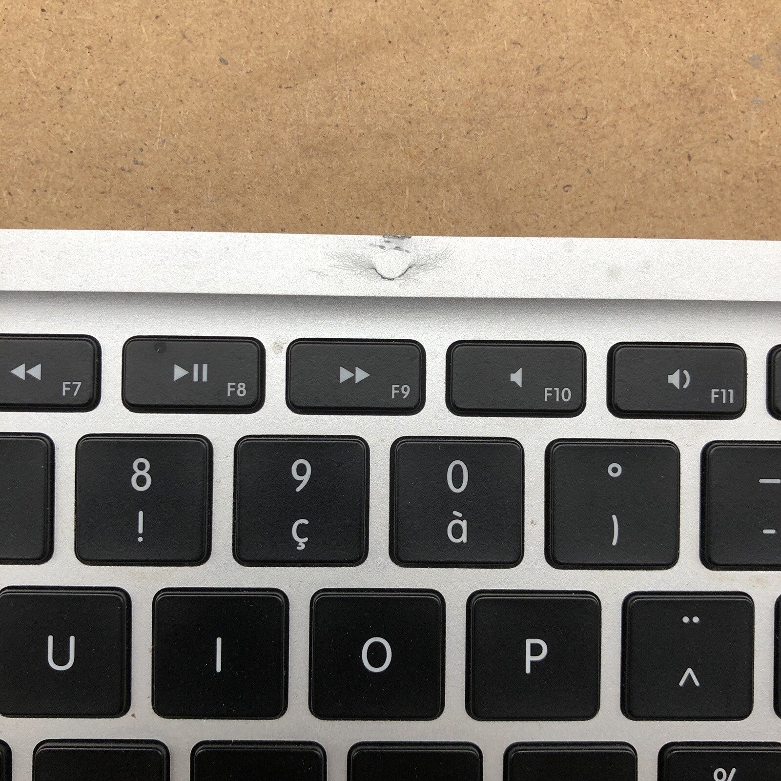 Plasturgie dessus avec clavier azerty - Macbook Air A1466 (2)