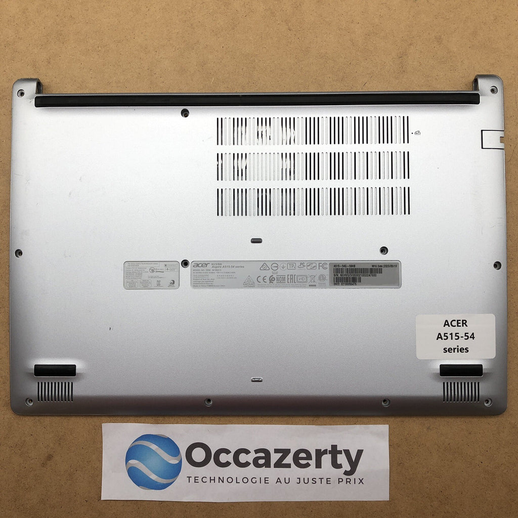 Plasturgie Basse complète + clavier QUERTZ - Acer A515-54 Series