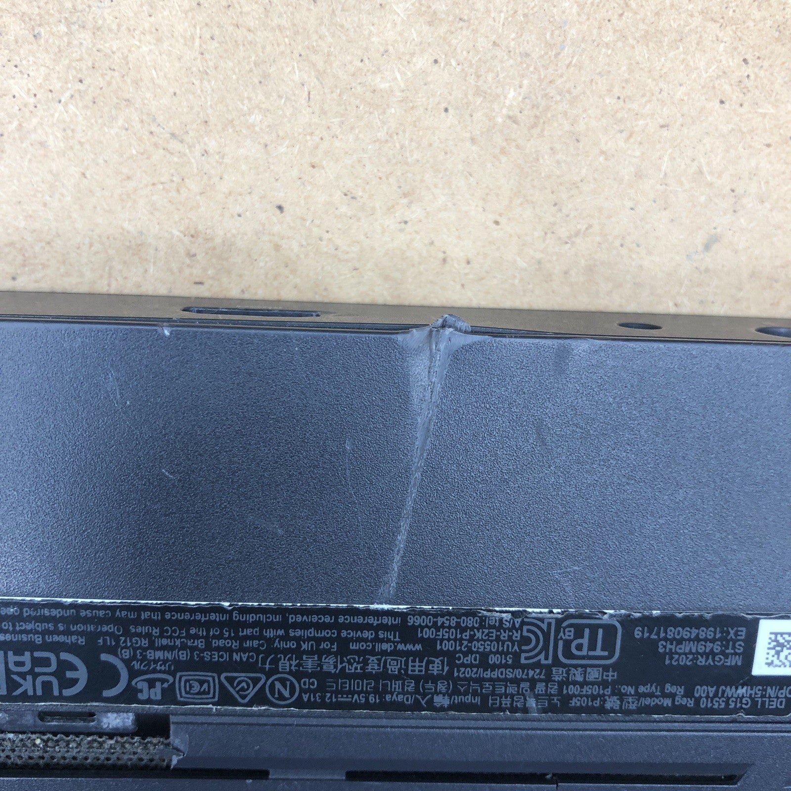 Plasturgie - Dell G15 5510