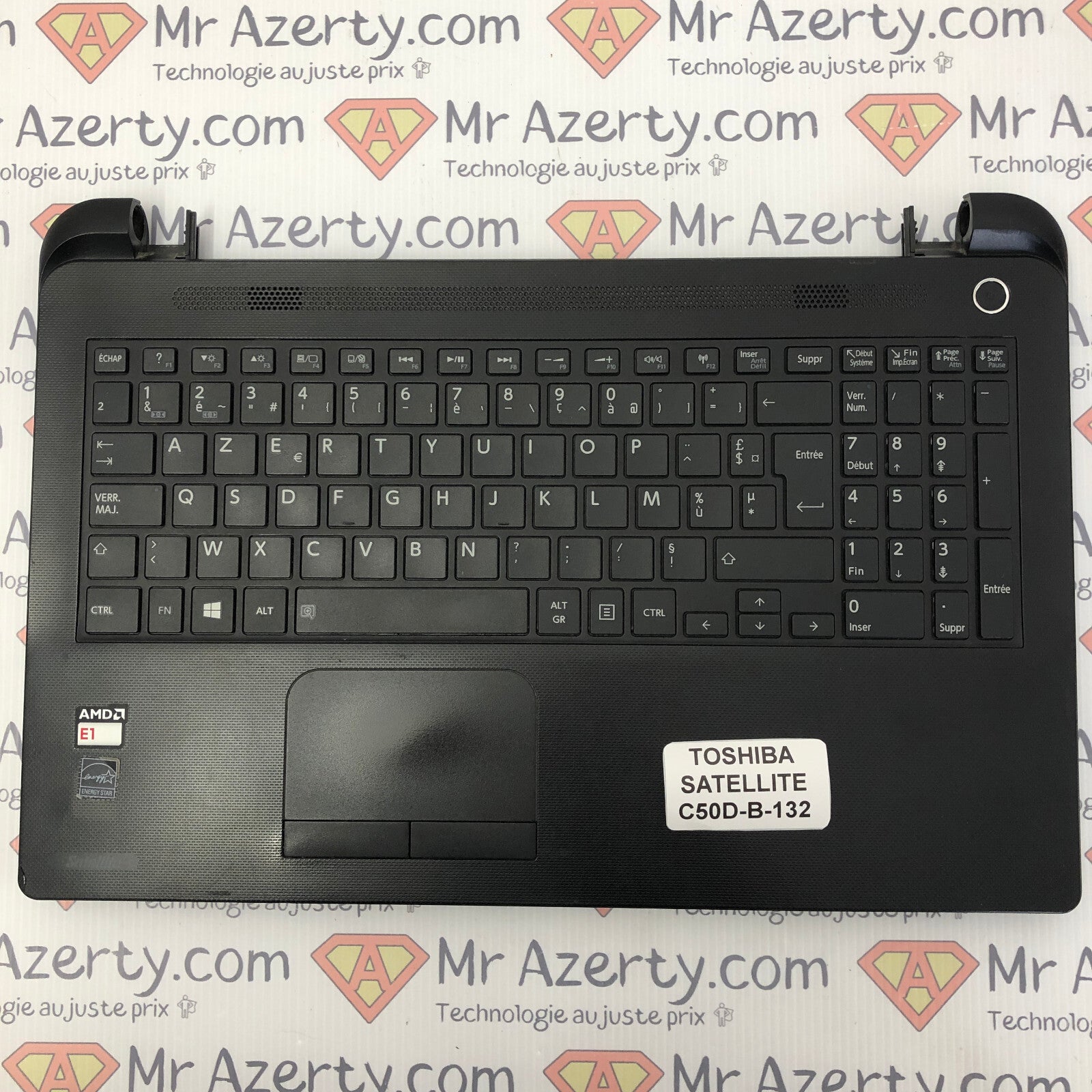 Plasturgie complète + clavier azerty - Toshiba Satellite C50D-B-132