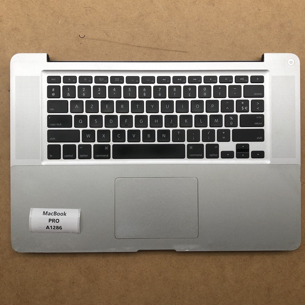 Plasturgie basse complète avec clavier azerty - Macbook Pro A1286