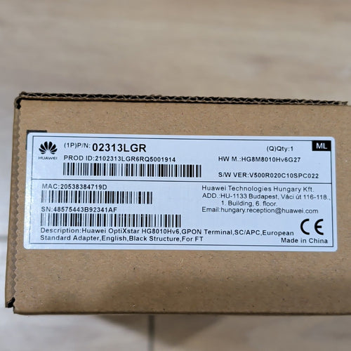 Boitier fibre Huawei Complet - OptiXstar  HG8010Hv6 - Neuf