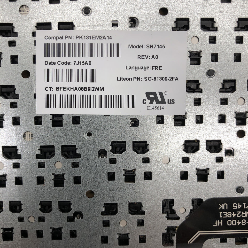 Clavier azerty - SN7145 - Rev : A0 - HP