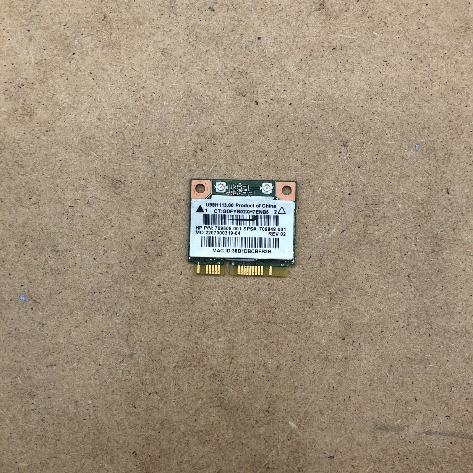 Carte wifi - HP Compaq 15-S106NF 