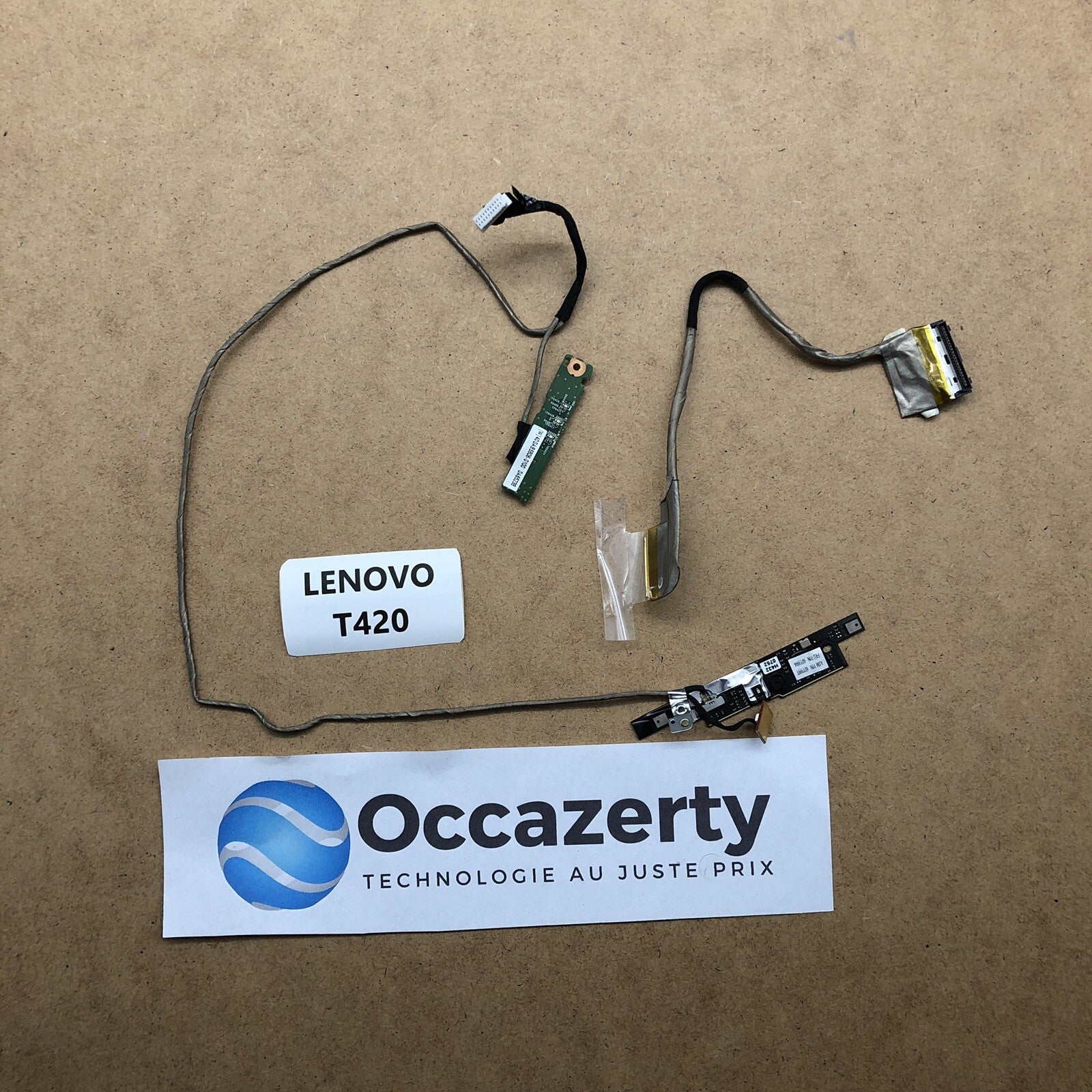 Nappe/connecteur écran + webcam - Lenovo T420