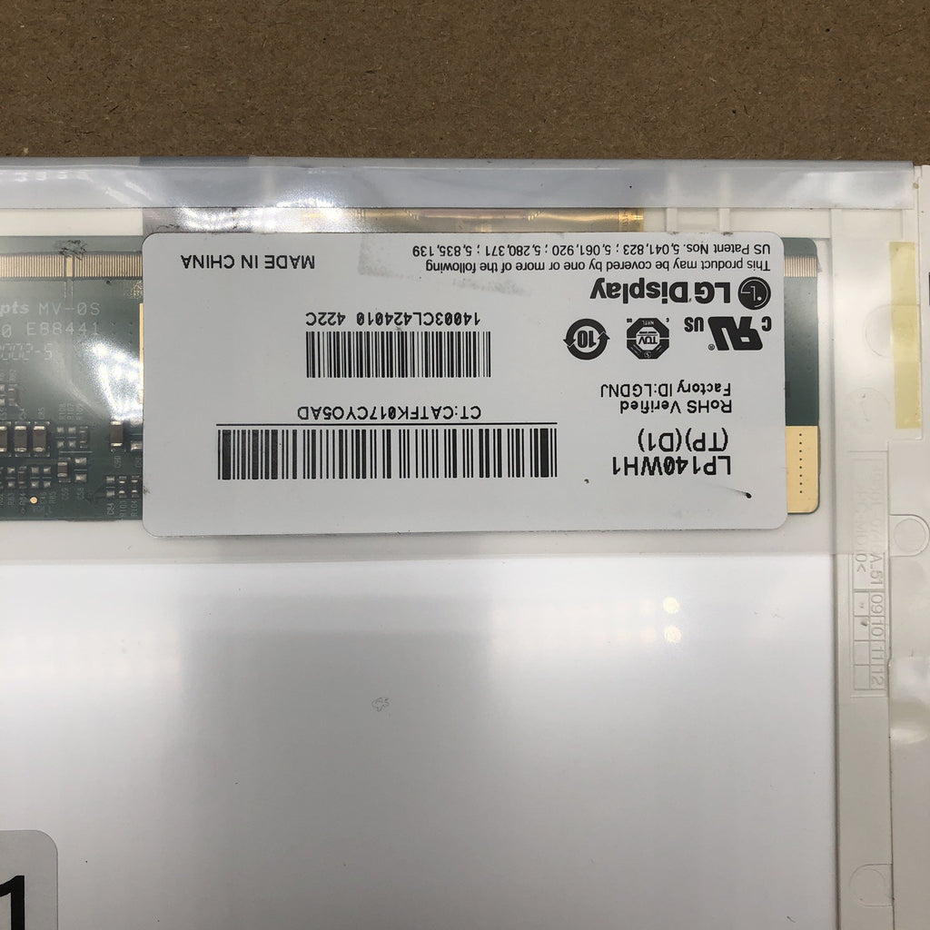 Dalle écran  type LP140WH1 (TP)(D1) 3