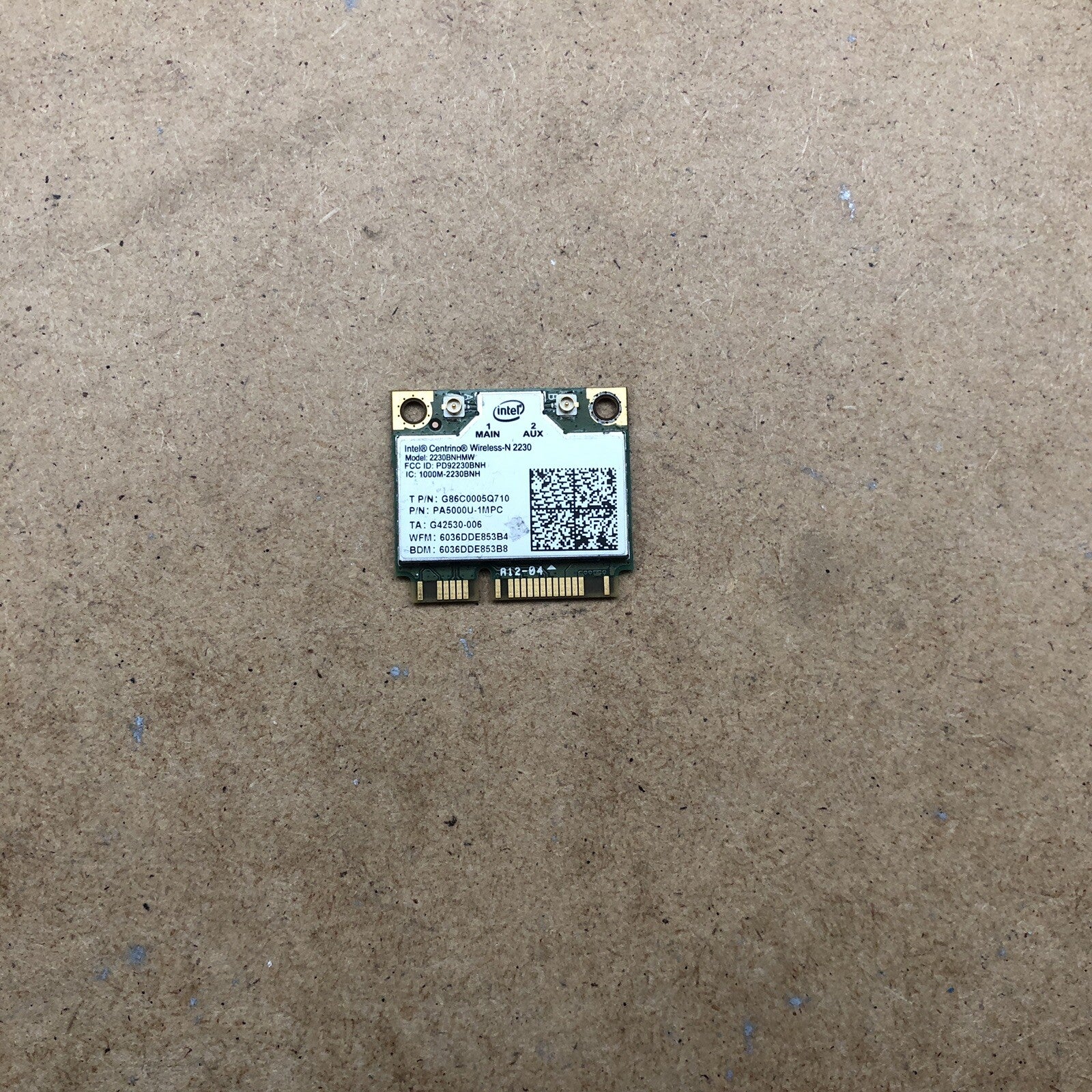 Carte wifi - Toshiba Qosmio X870