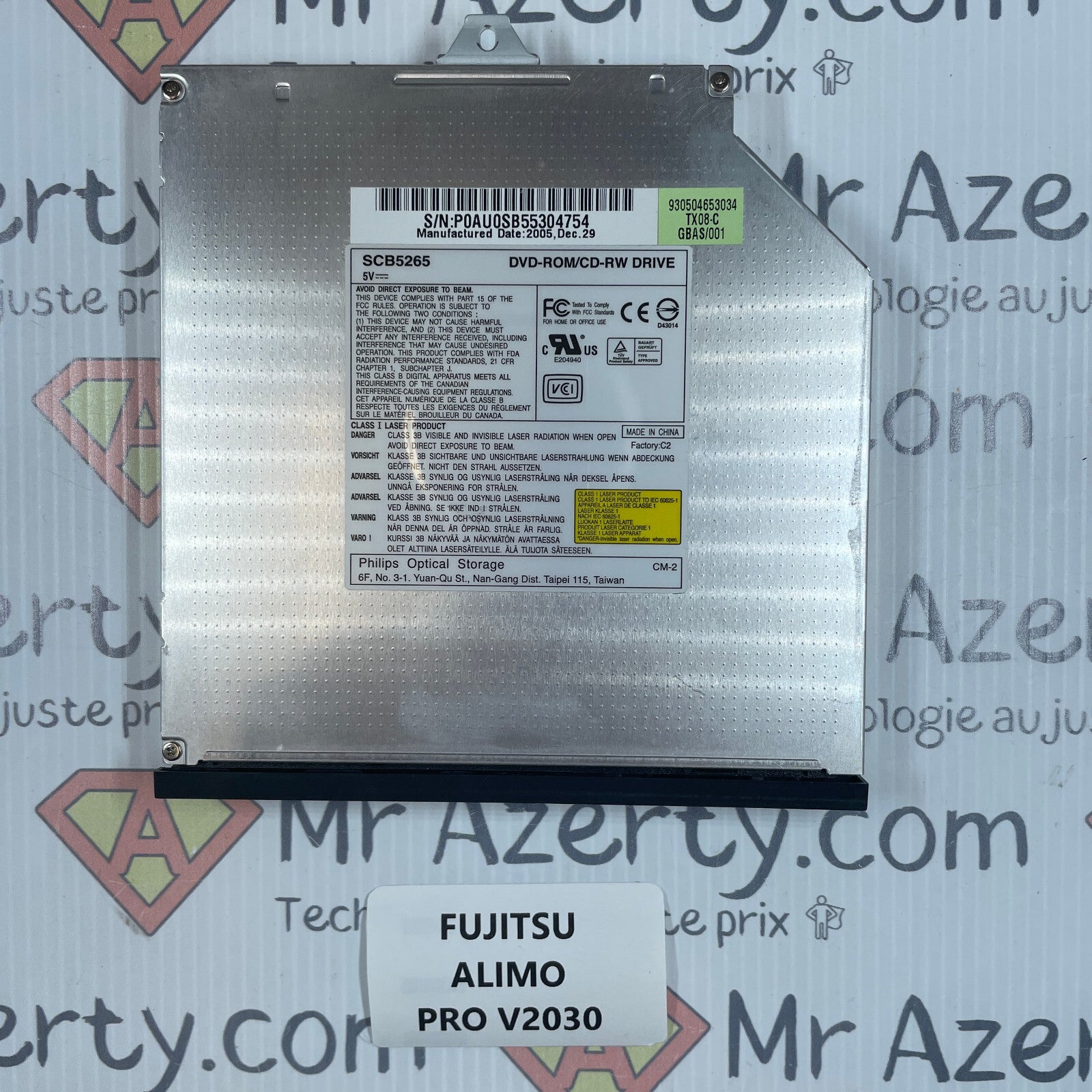 Lecteur/Graveur DVD - Fujitsu Amilo PRO V2030