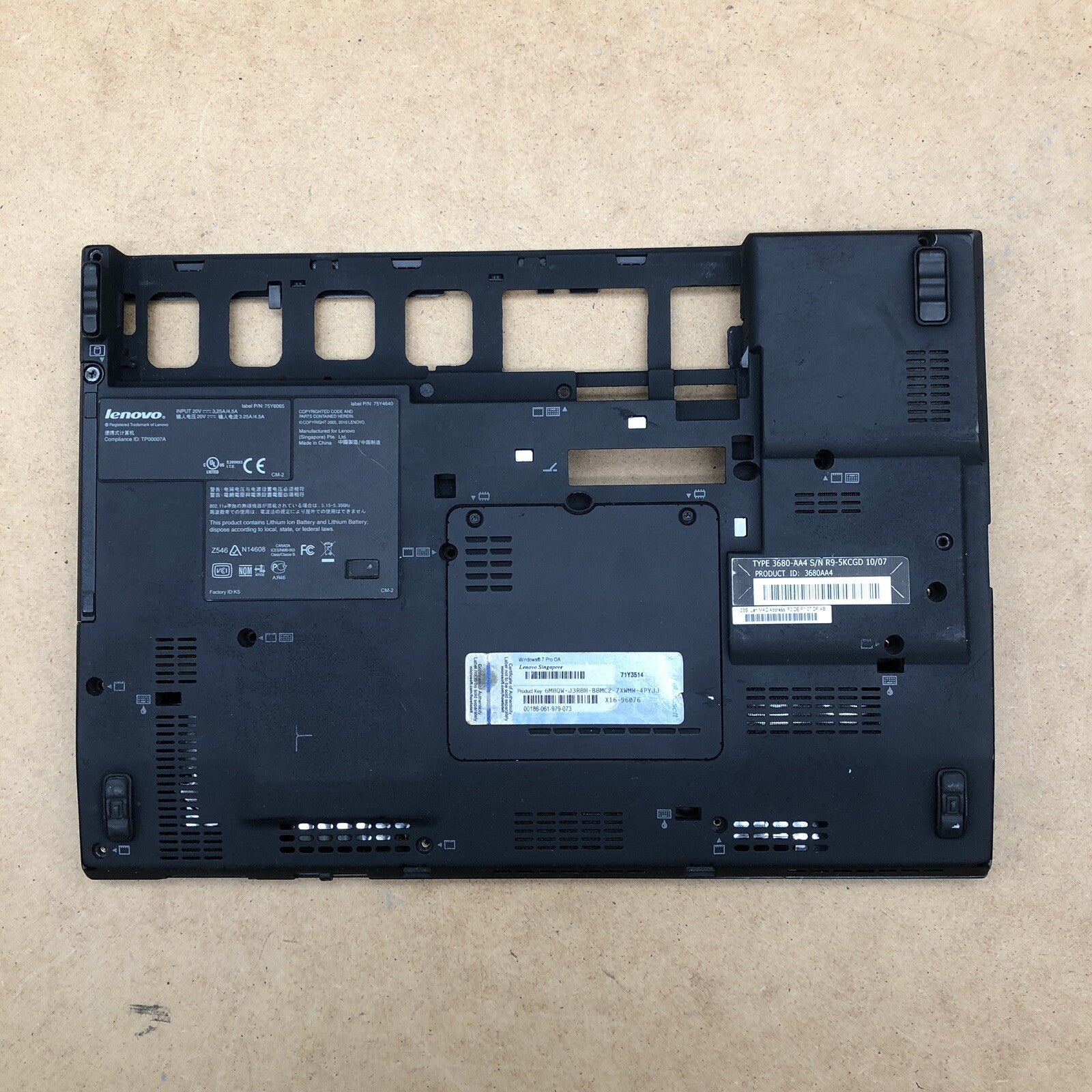 Plasturgie - Lenovo X201 - reconditionné par le vendeur