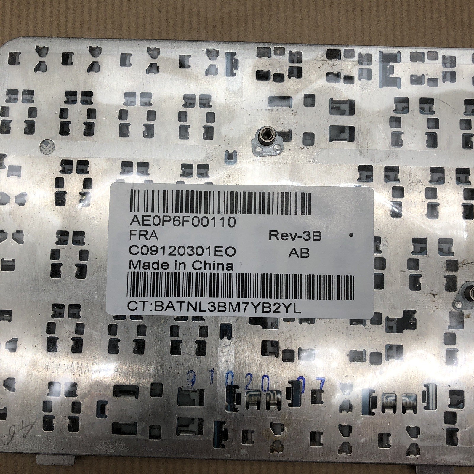Clavier  - Compaq presario CQ61