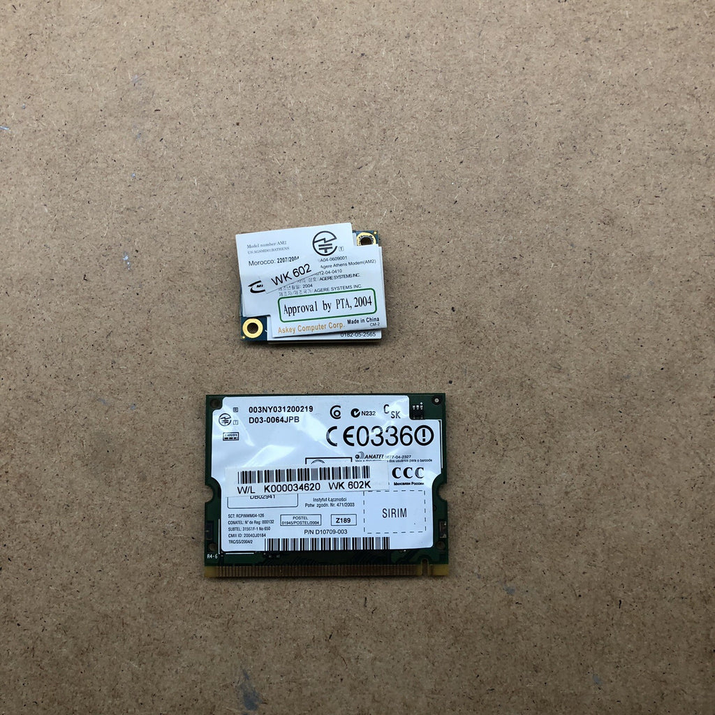 Carte wifi/bluetooth - Toshiba Satellite M70-168