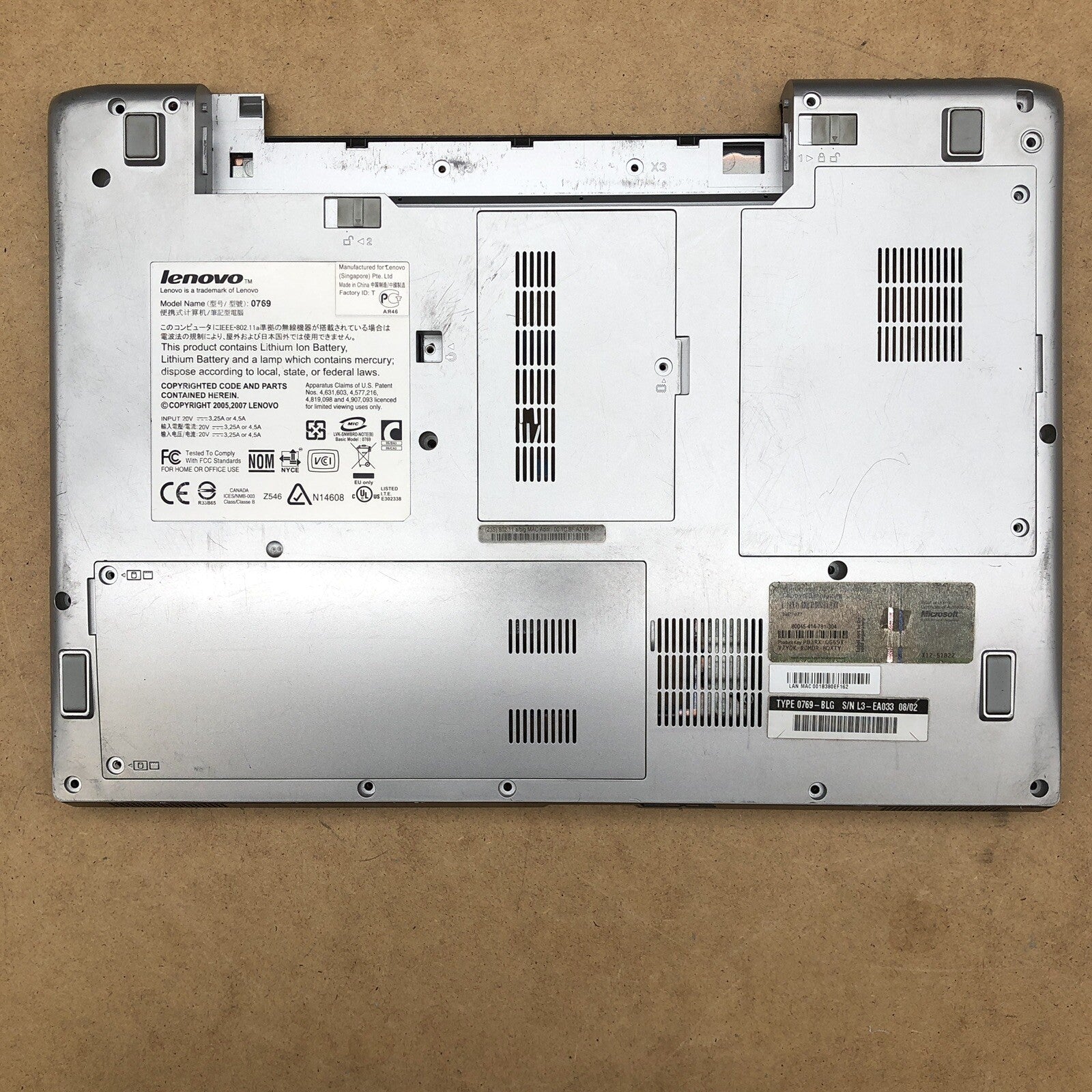 Plasturgie - Lenovo 3000 N200-0769