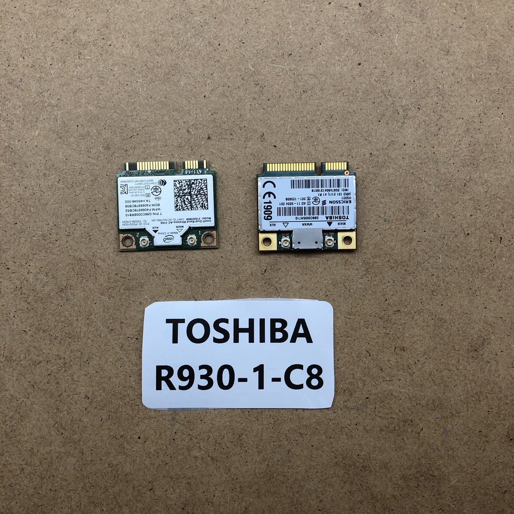 Carte wifi et carte réseau - Toshiba PORTEGE R930-1 C8