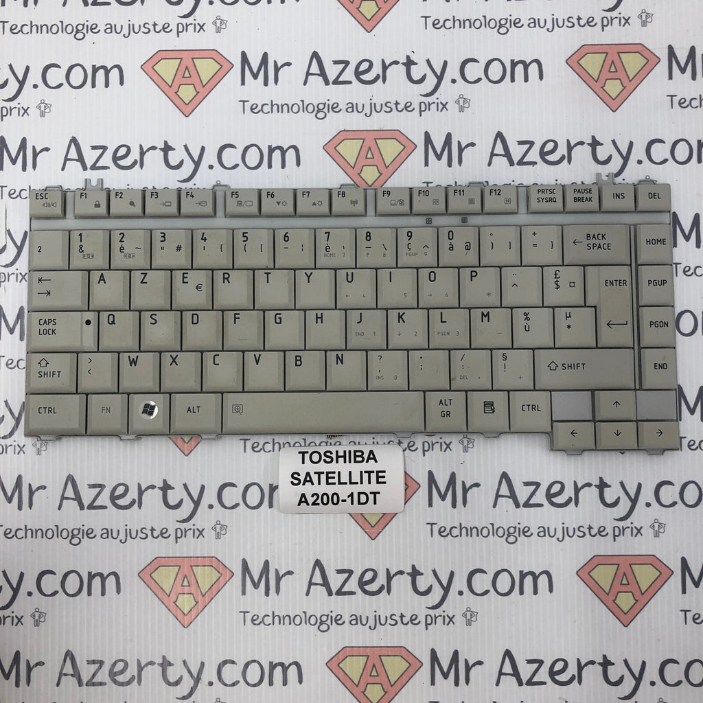 Clavier azerty - Toshiba Satellite A200-1DT
