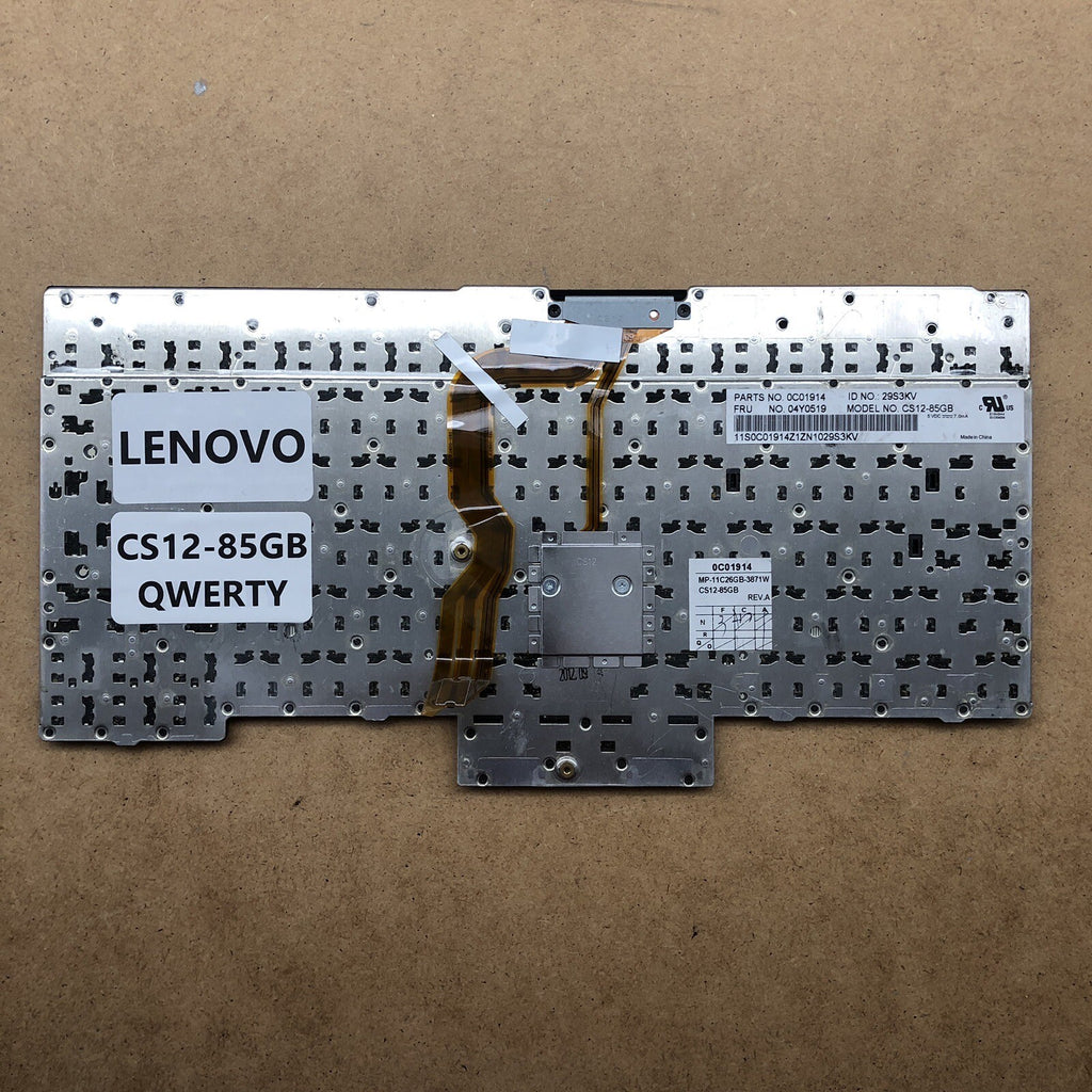 Clavier QWERTY - CS12-85GB - LENOVO