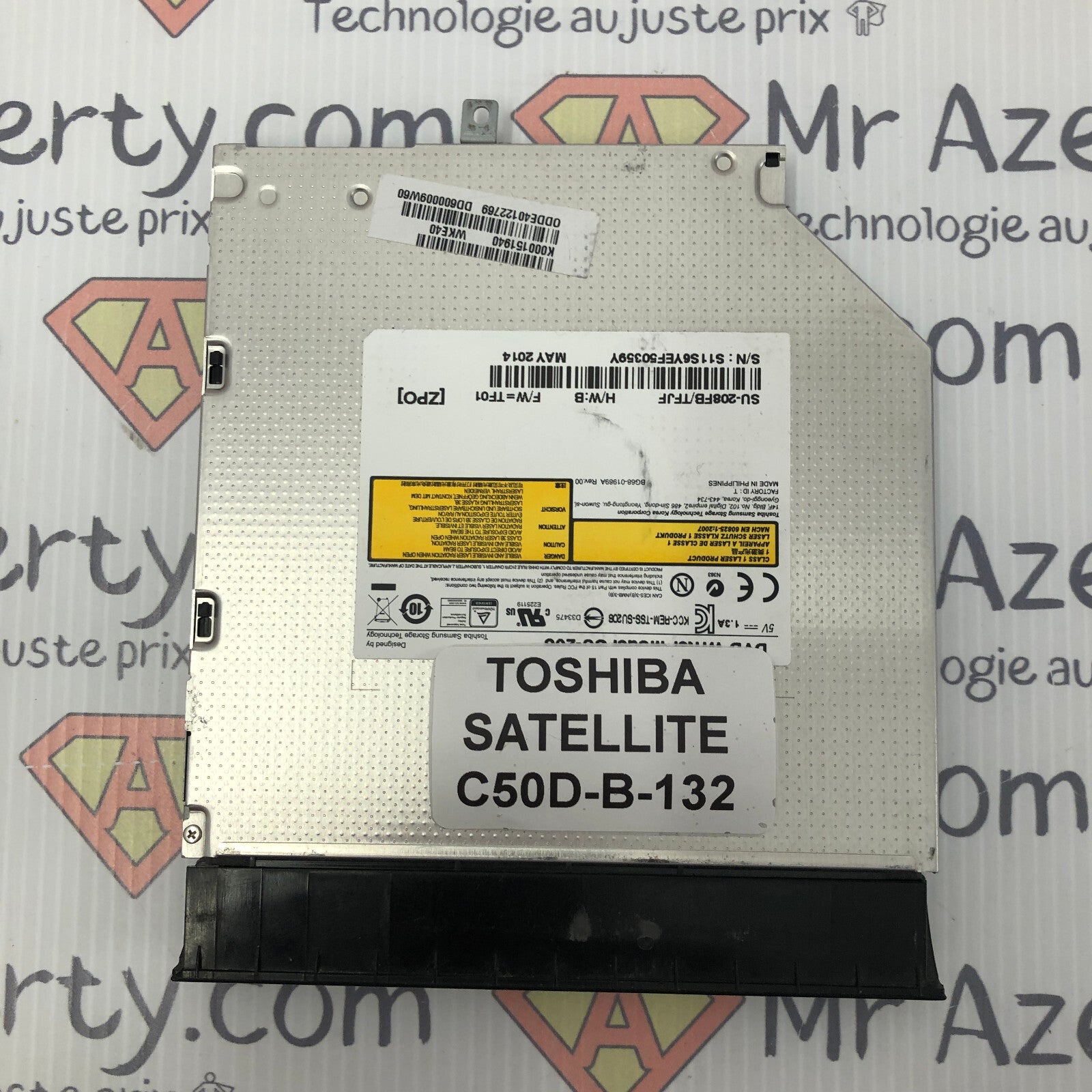 Lecteur/Graveur DVD - Toshiba Satellite C50D-B-132