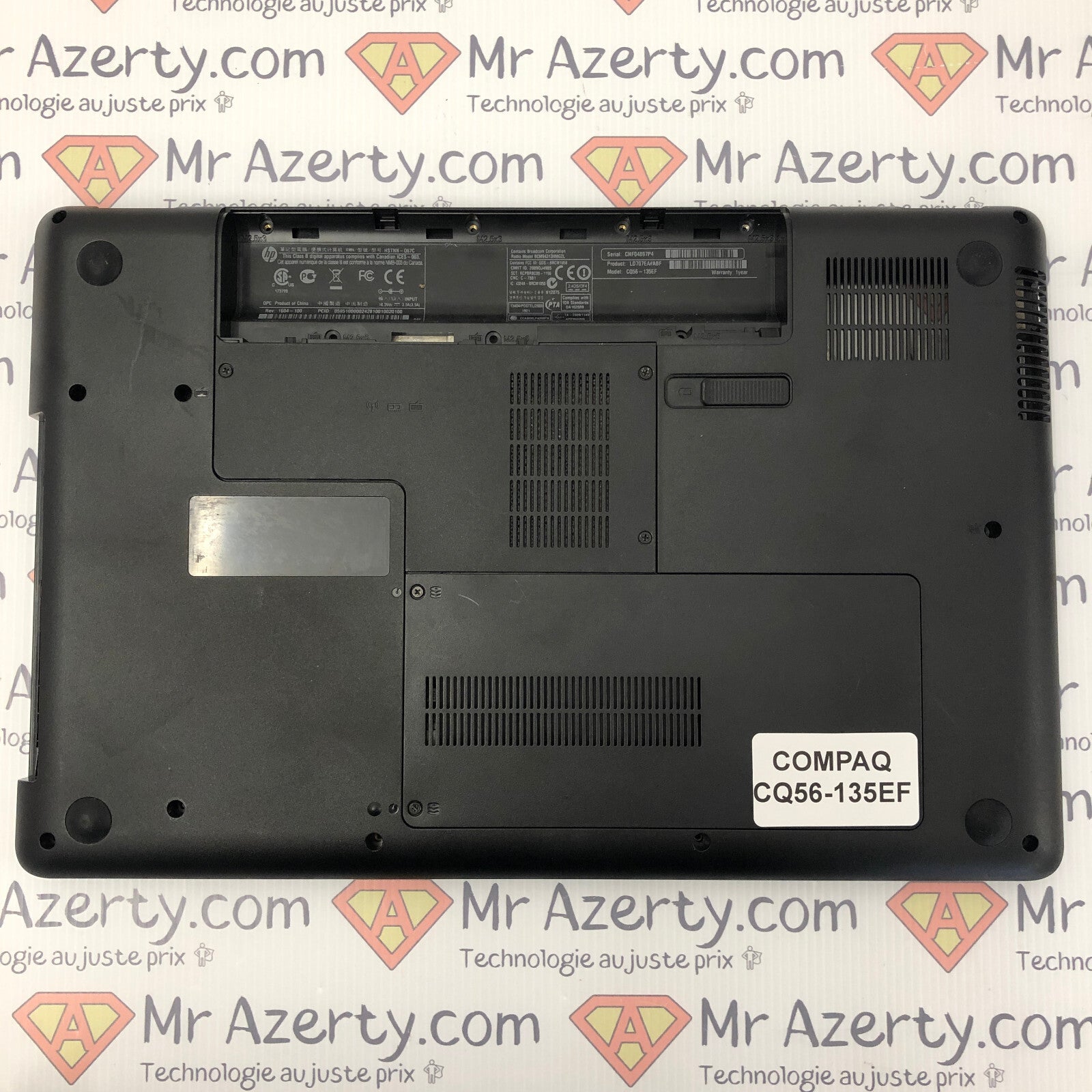 Plasturgie basse complète  - Compaq CQ56-135EF