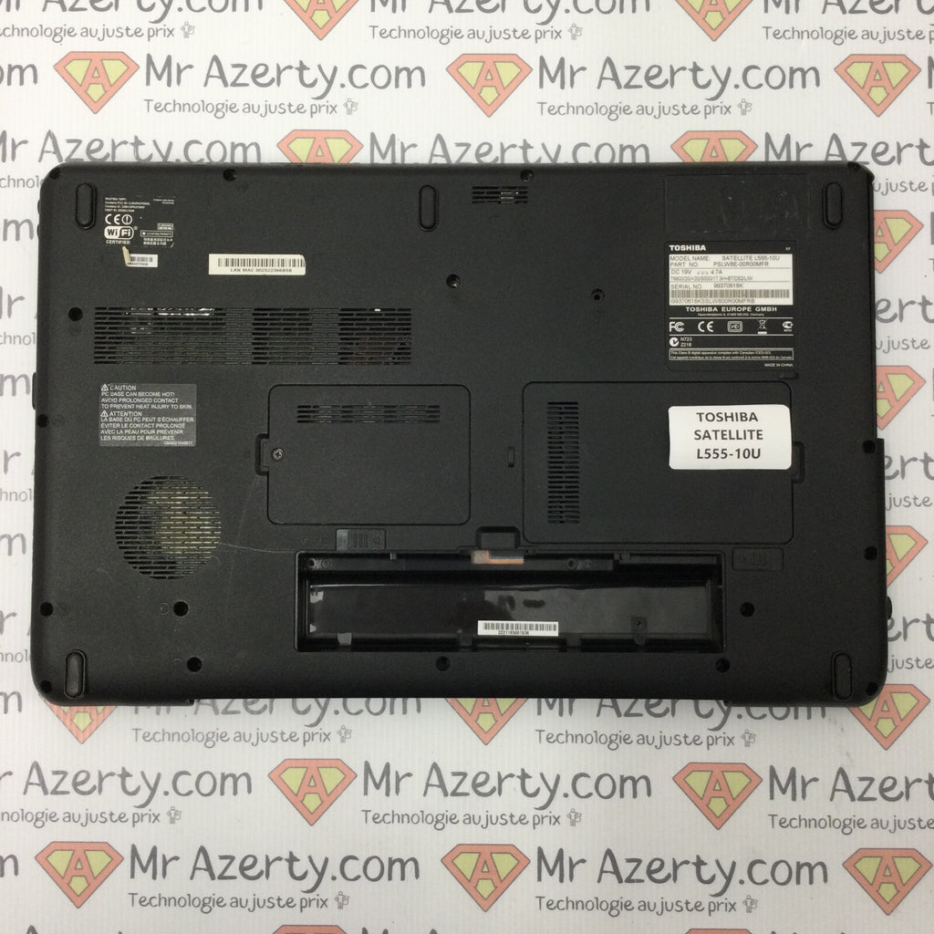 Plasturgie Basse complète - Toshiba Satellite L555-10U