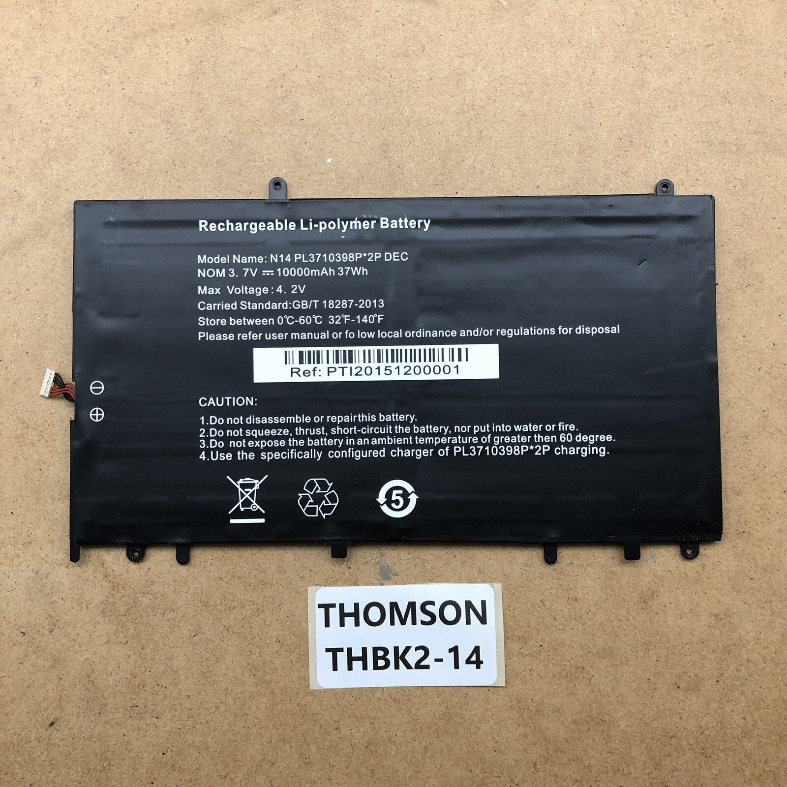 Batterie - Thomson THBK2-14