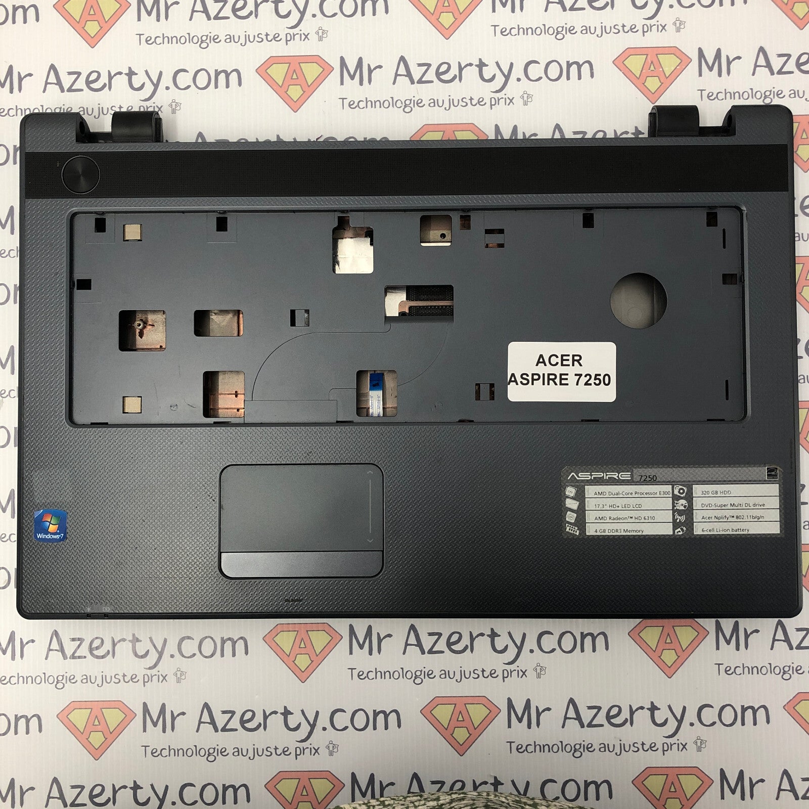 Plasturgie Basse complète - Acer Aspire 7250