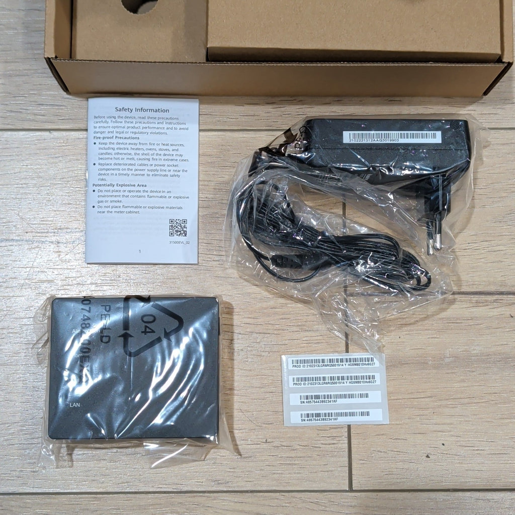 Boitier fibre Huawei Complet - OptiXstar  HG8010Hv6 - Neuf