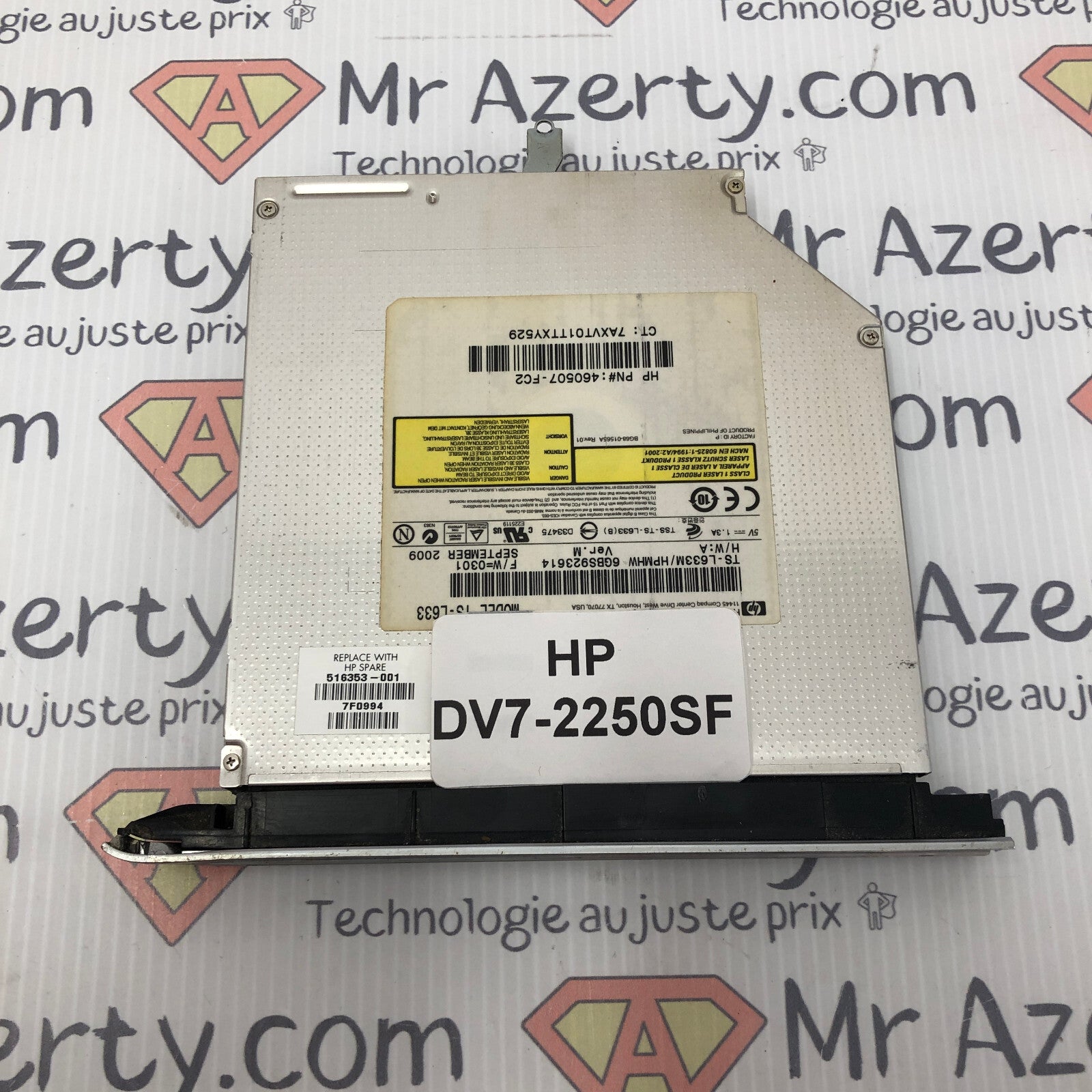 Lecteur/Graveur DVD - HP DV7-2250SF