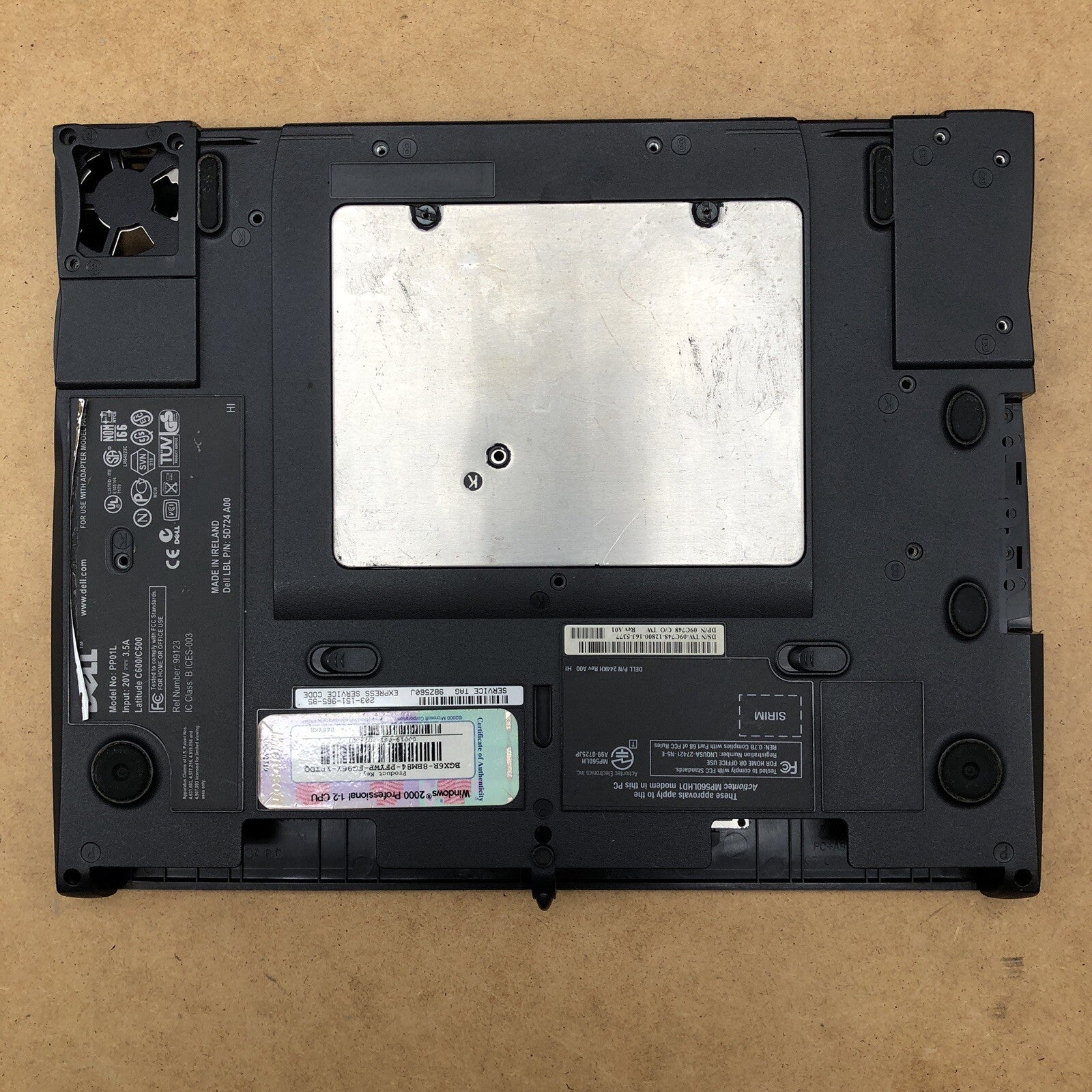 Plasturgie - DELL C600/C500 PP01L