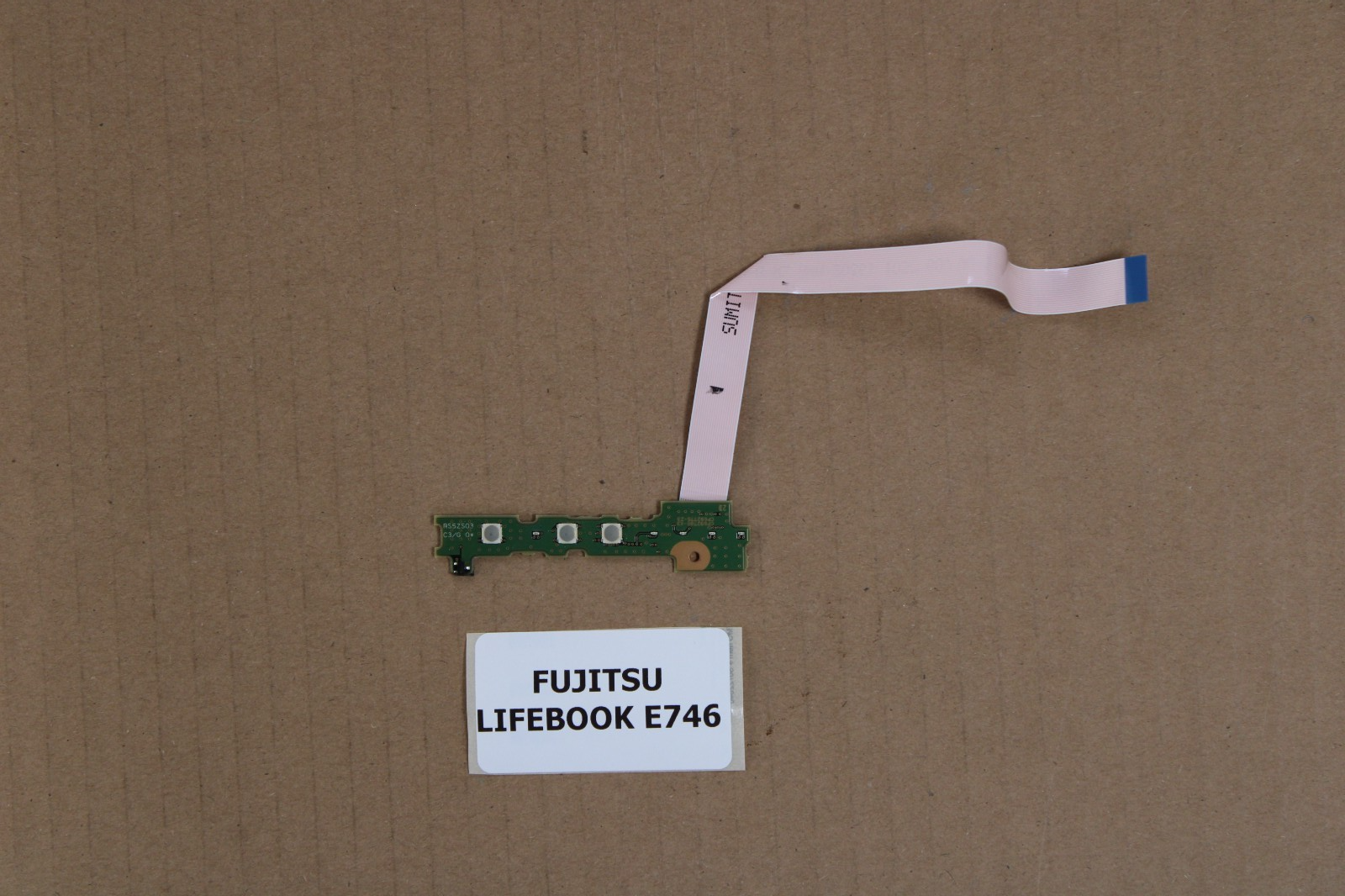 Carte boutons - Fujitsu Lifebook E746