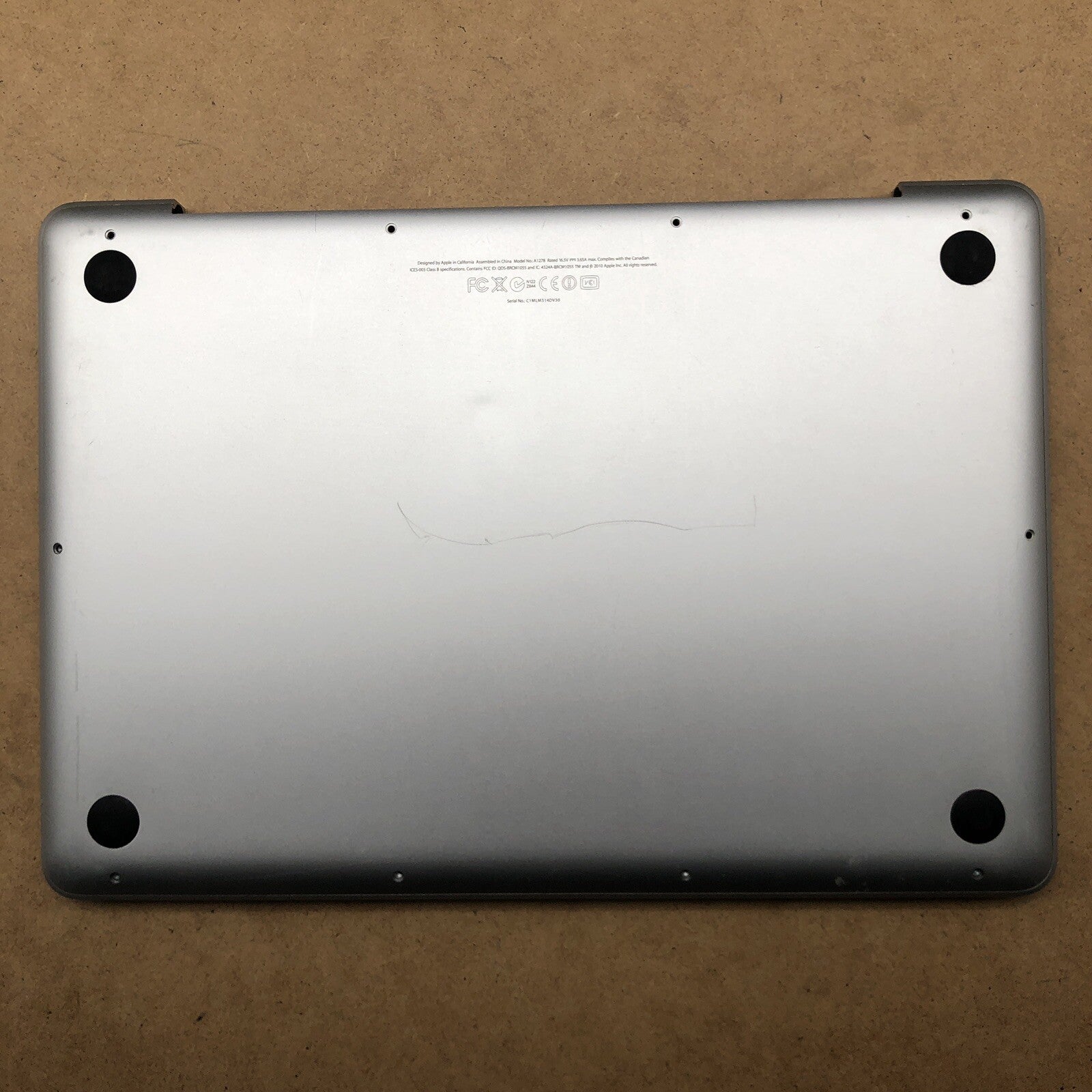 Plasturgie avec clavier azerty  - Macbook Pro A1278