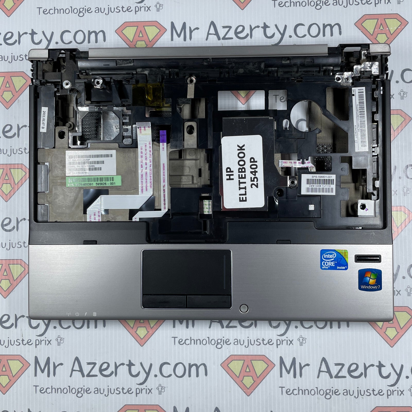 Plasturgie basse - HP Elitebook 2540P