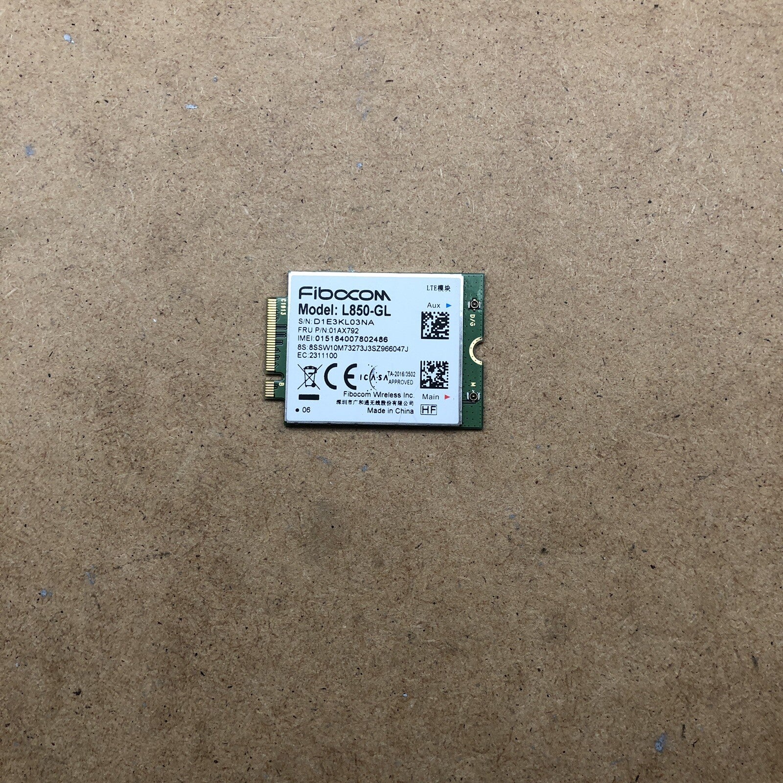 Cartes wifi - Lenovo X280