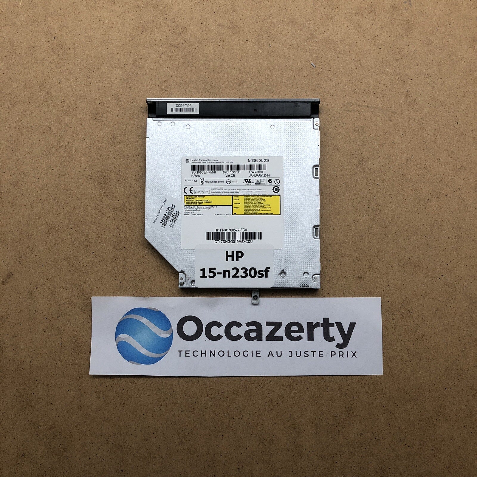 Lecteur/Graveur DVD - HP 15-n230nf