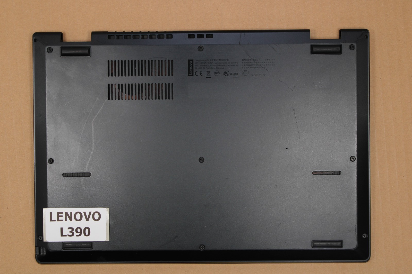 Plasturgie avec clavier azerty - Lenovo L390