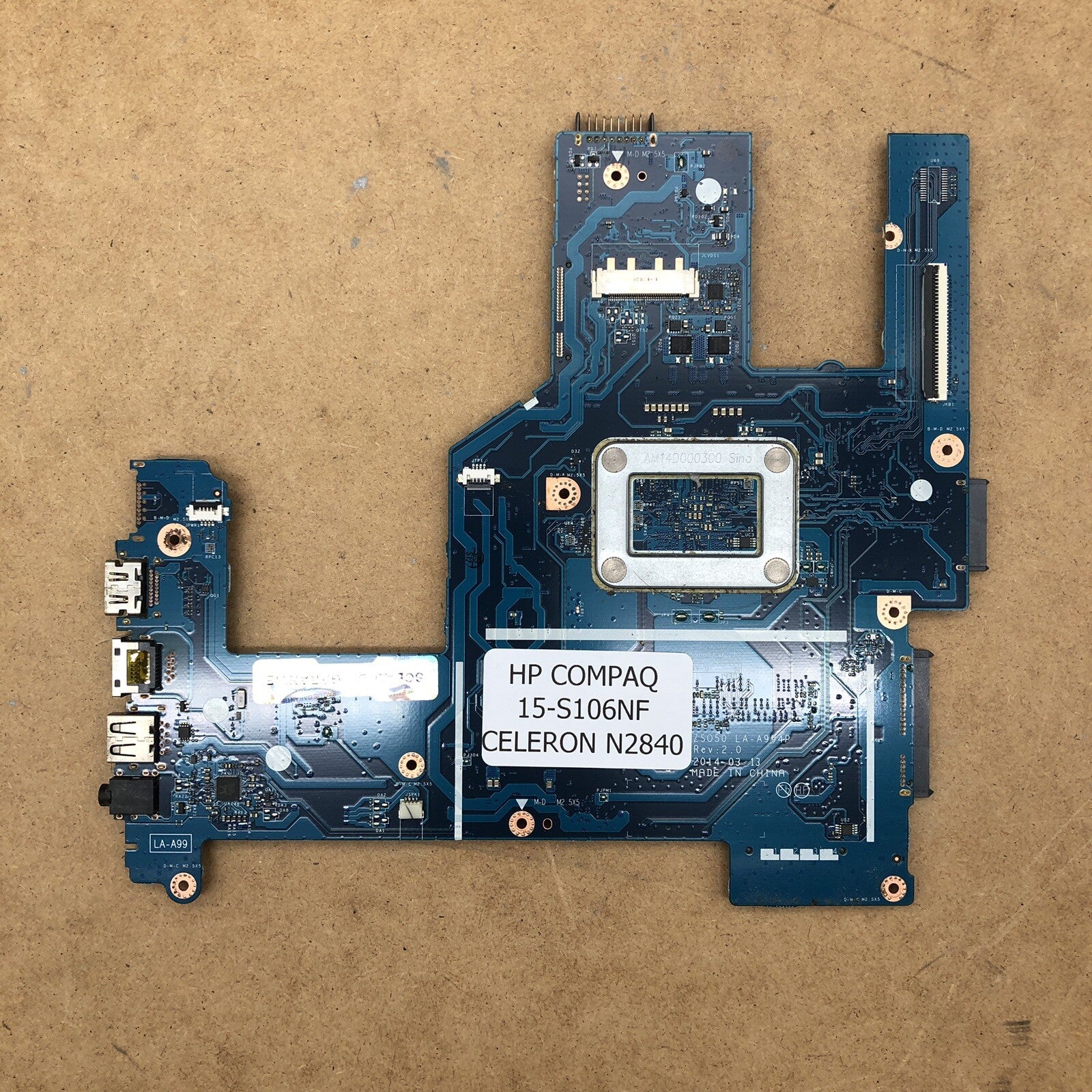 Carte mère - HP Compaq 15-S106NF - Celeron N2840