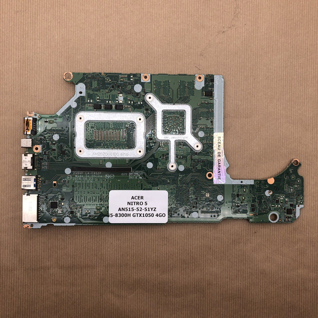 Carte mère - Acer NITRO 5 AN515-52-51YZ i5-8300H GTX1050 4GO
