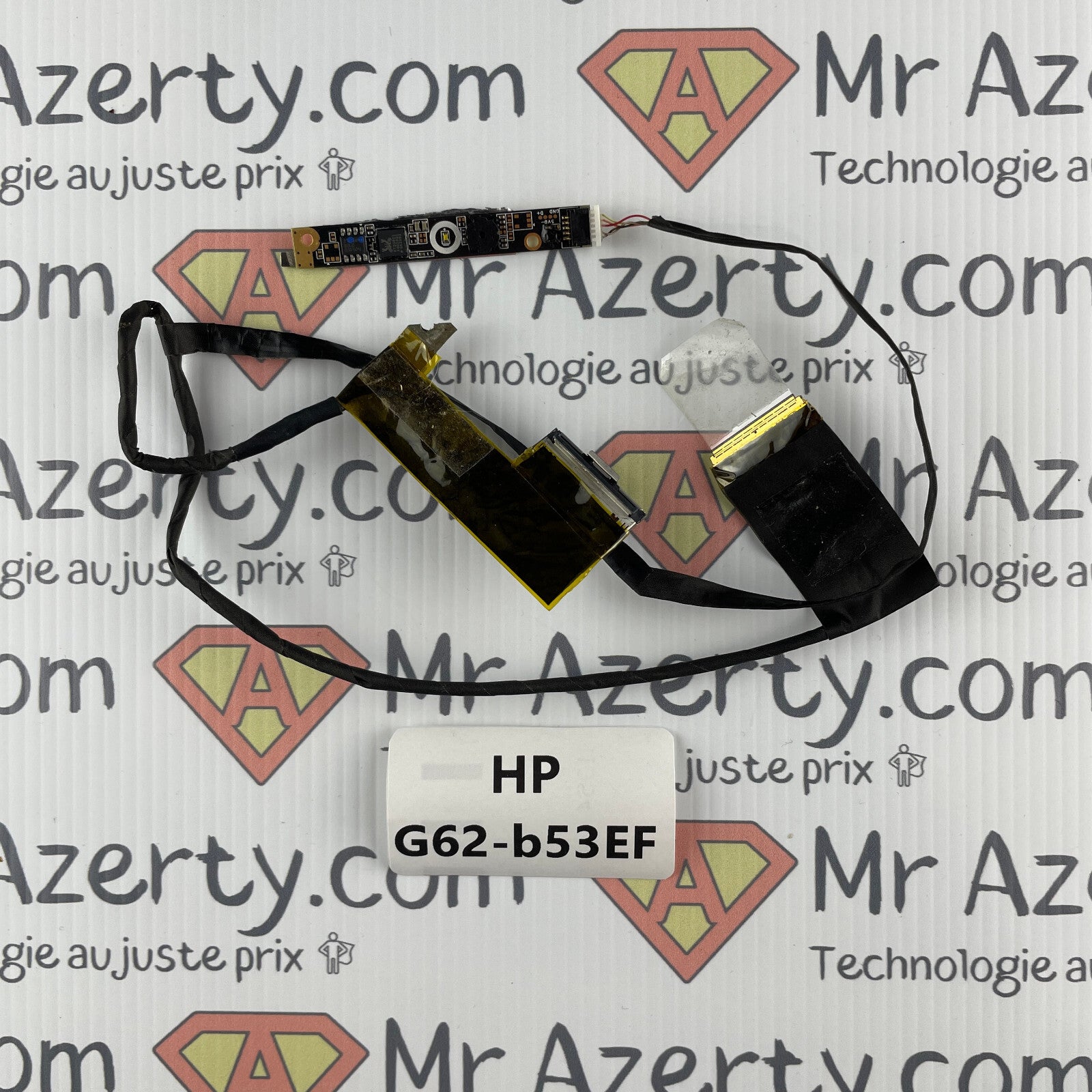 Nappe/Connecteur écran + webcam - HP G62-b53EF