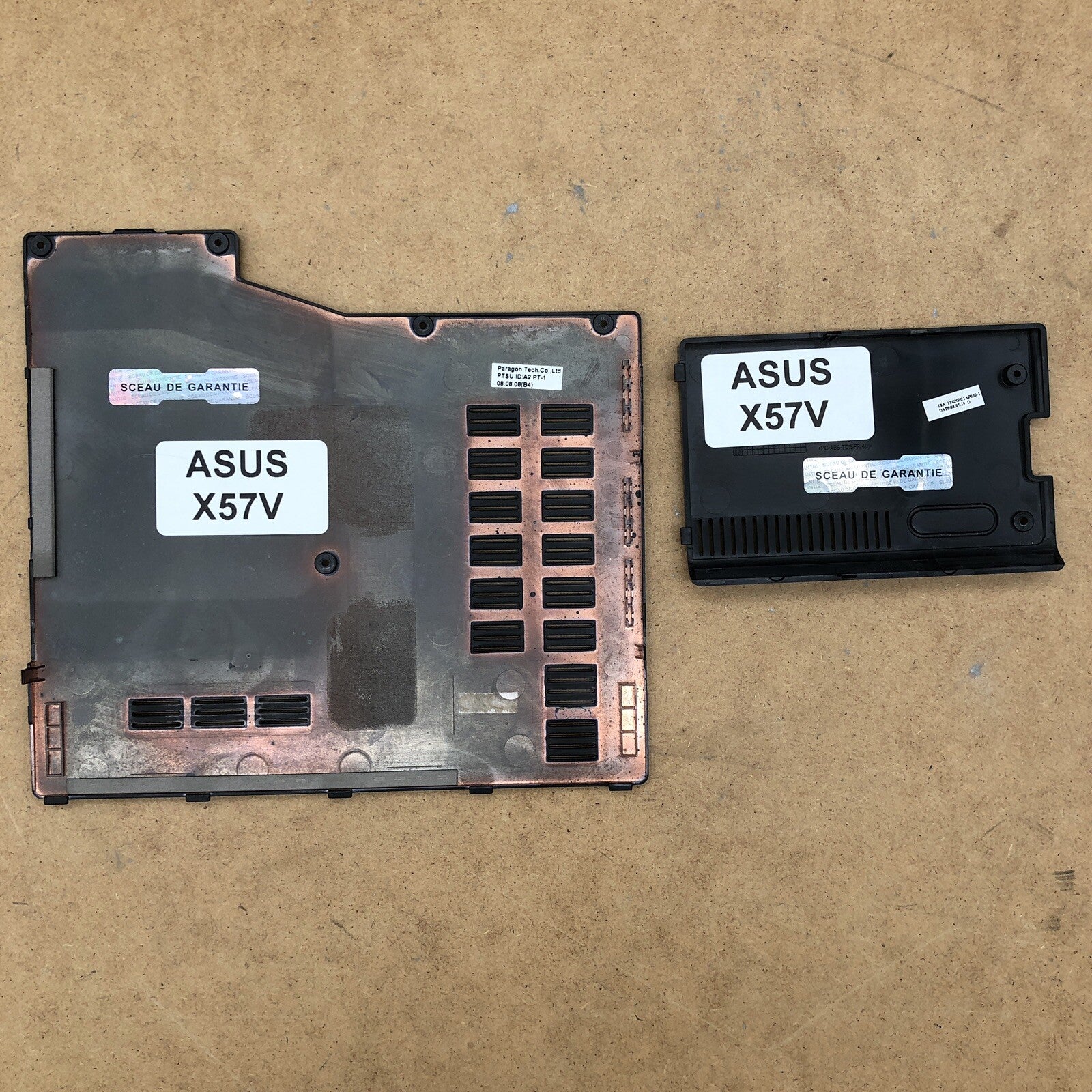 Capots arrière - Asus X57V