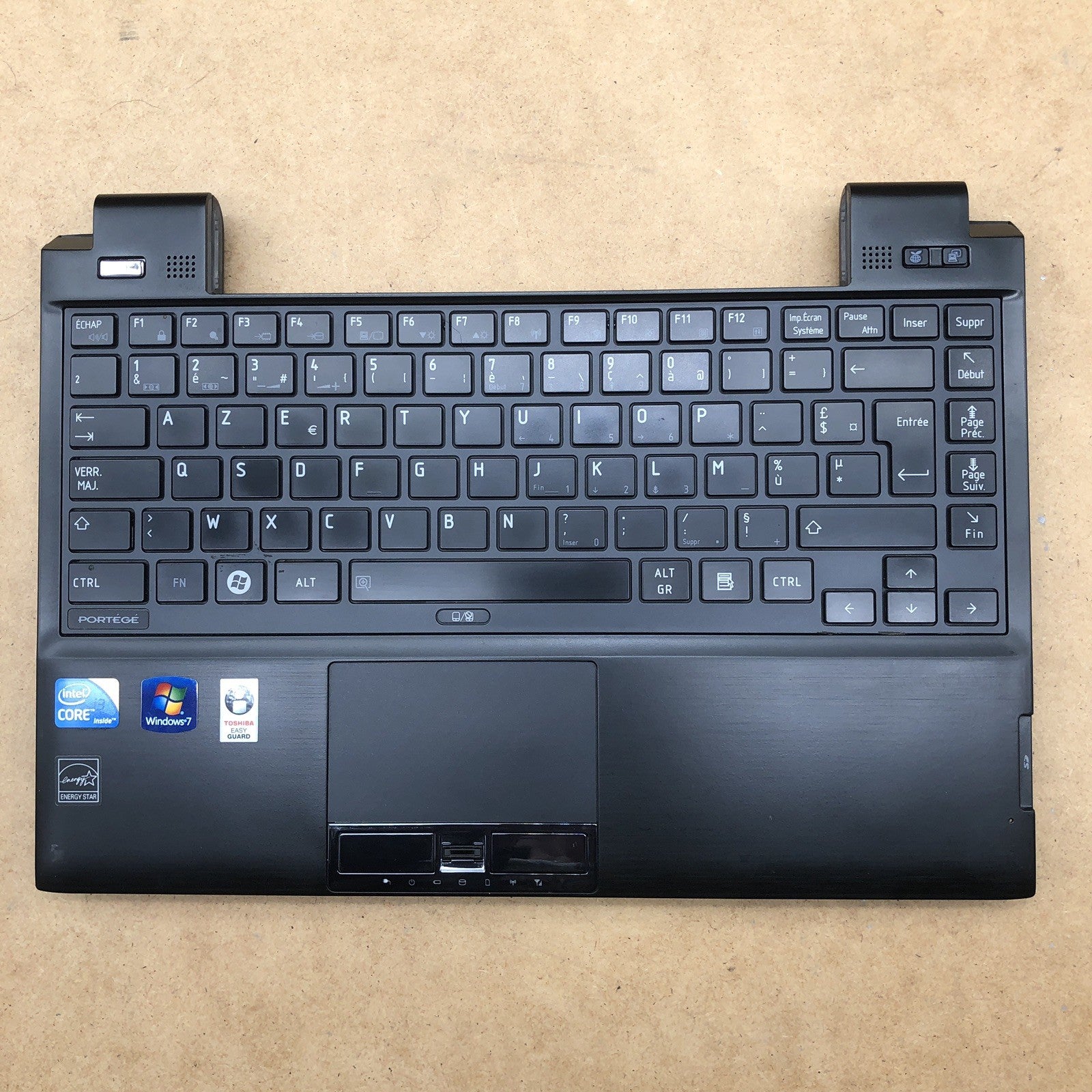 Plasturgie avec clavier azerty - Toshiba portege R700-1EZ