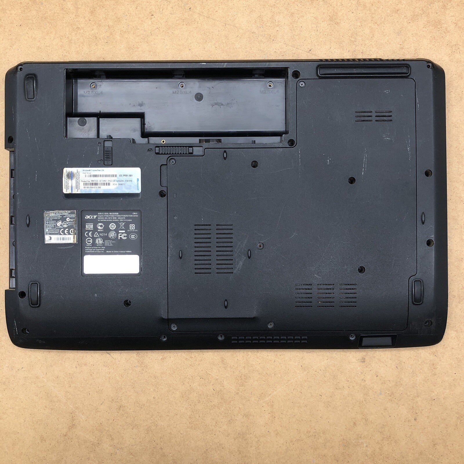 Plasturgie Basse complète - Acer Aspire 7736ZG