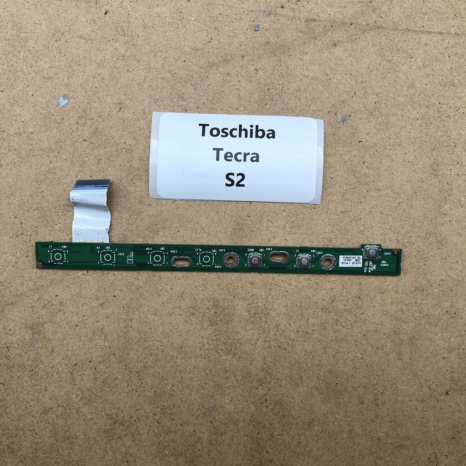 Bouton power - Toshiba Tecra S2