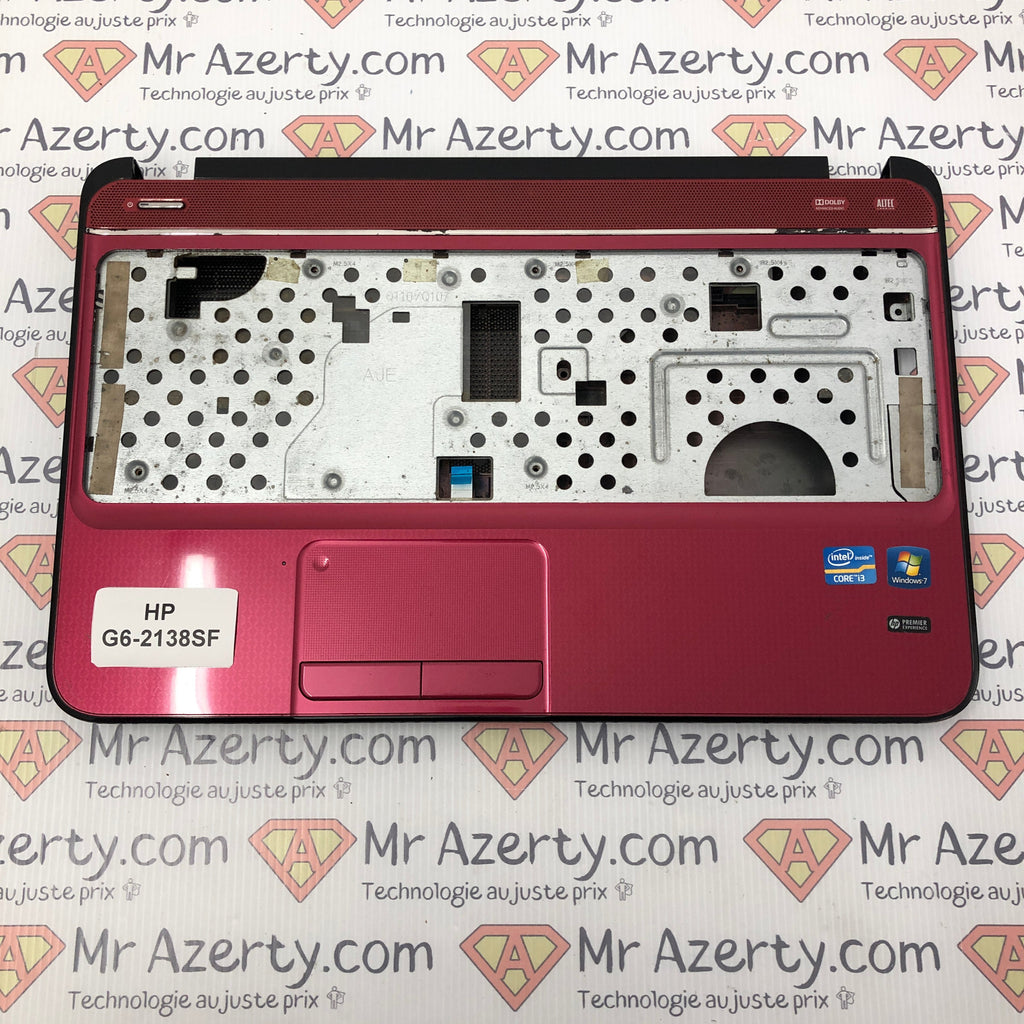 Plasturgie Basse complète rouge - HP G6-2138SF