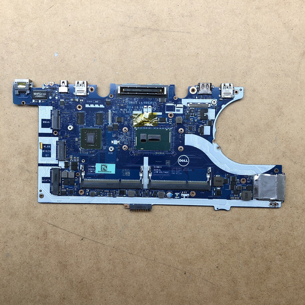 Carte mère - DELL LATITUDE E7450 I5-5300U mot de passe bios