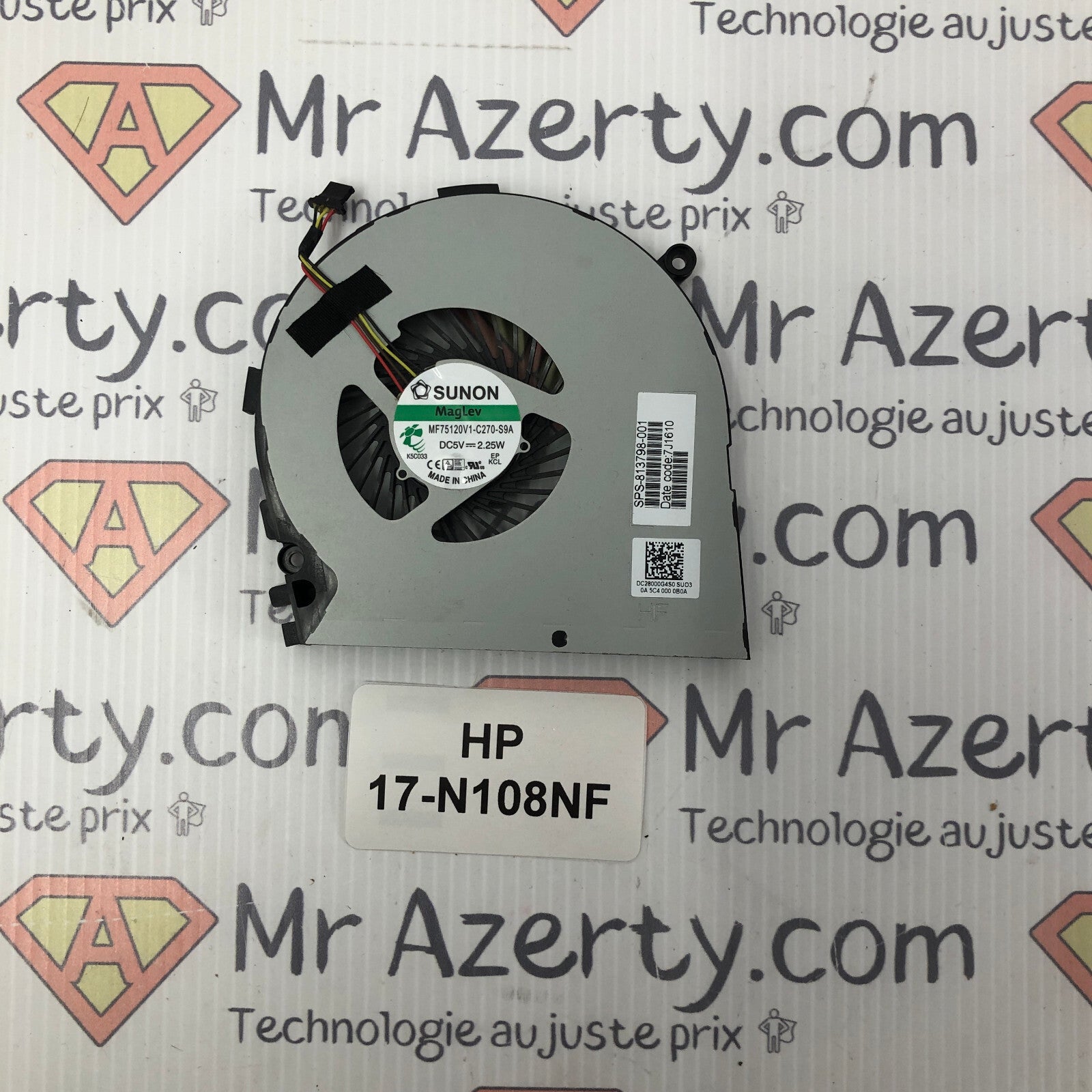 Ventilateur - HP 17-X093NF